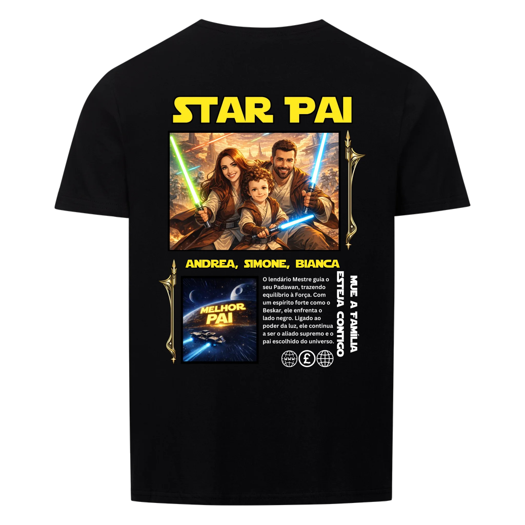Star Pai - personalizável