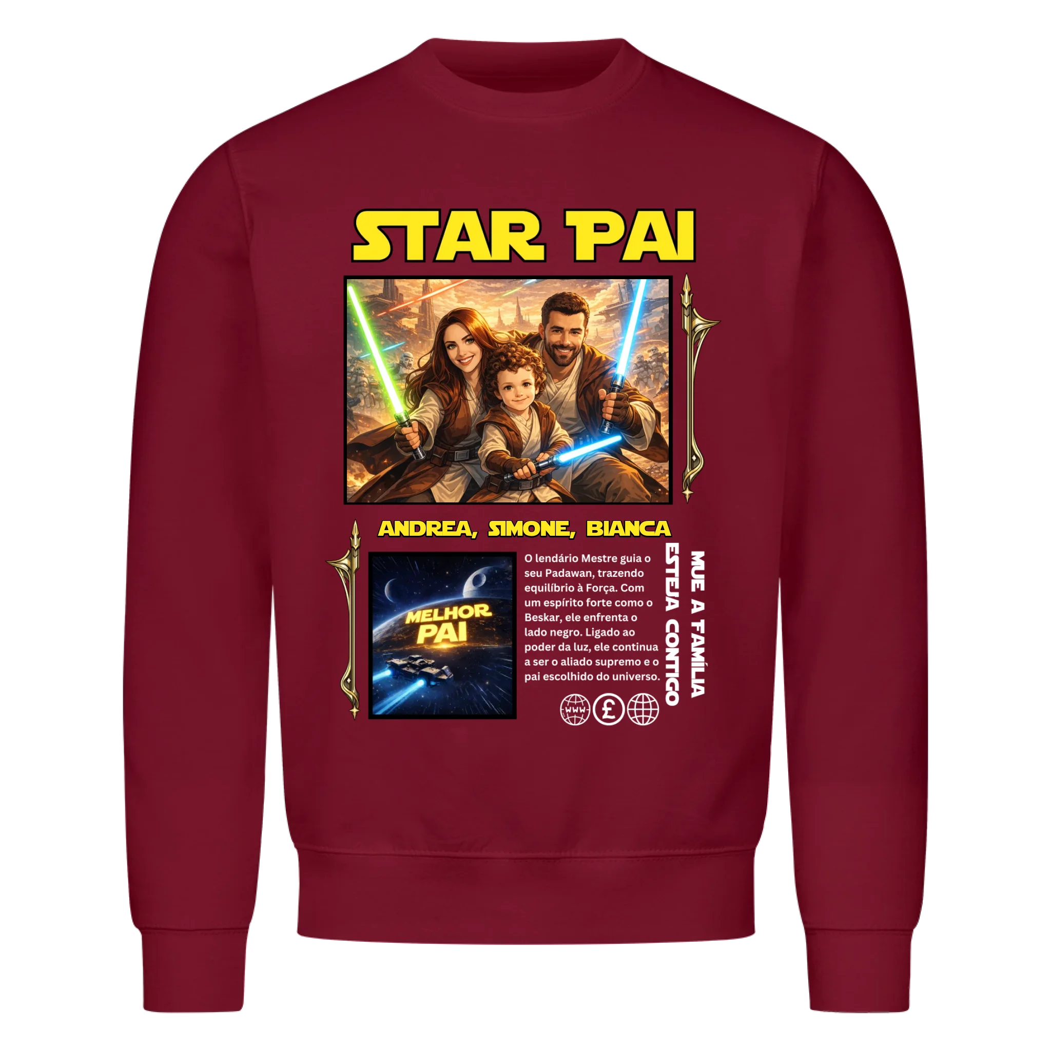 Star Pai - personalizável