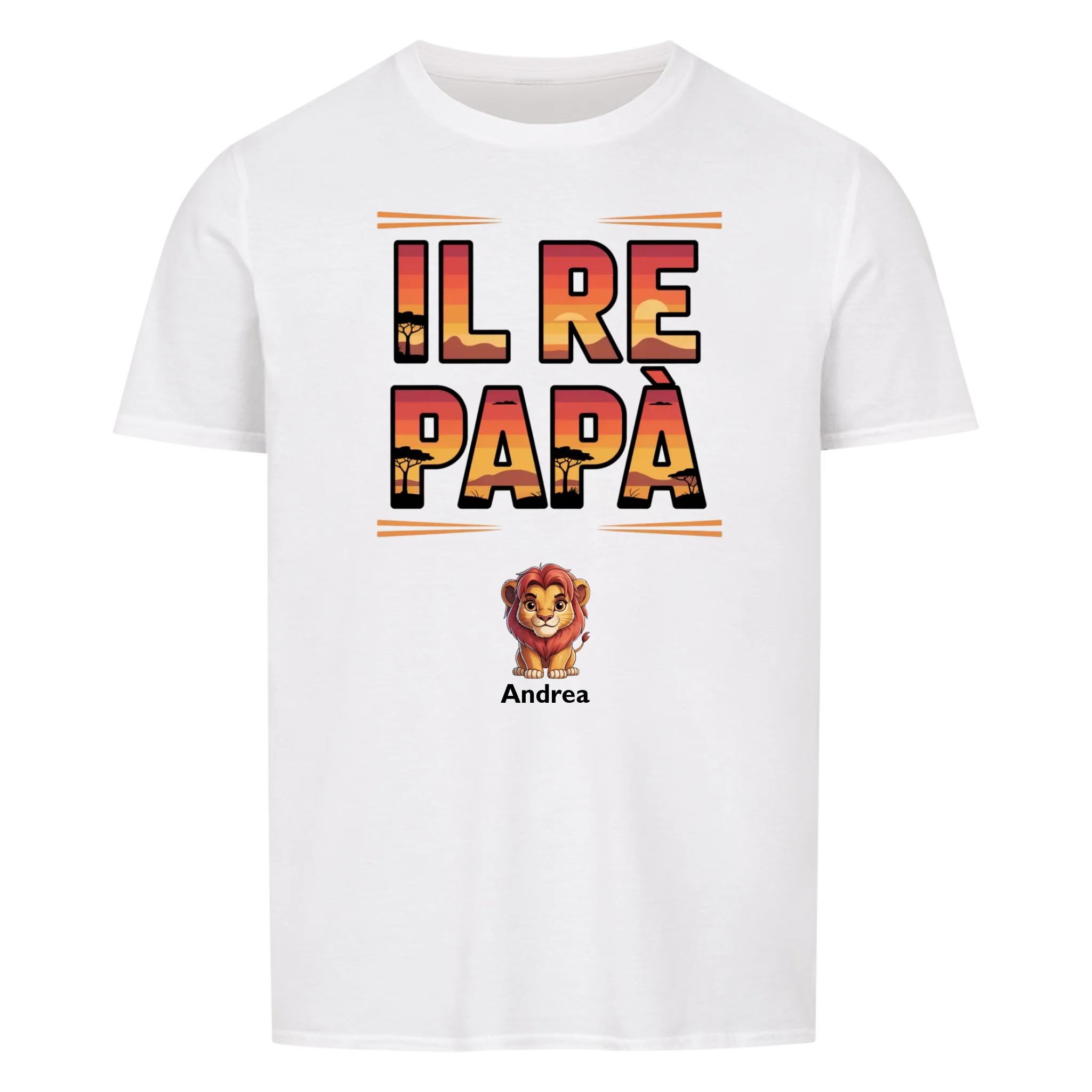 Il Re Papà - Personalizzabile