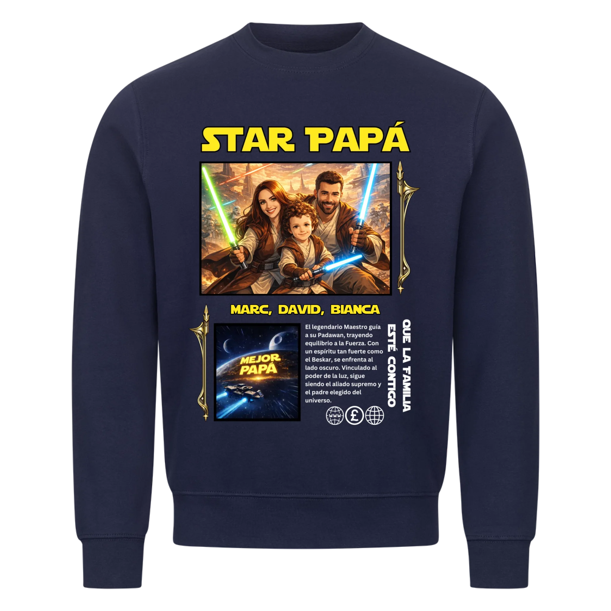 Papá estrella - personalizable