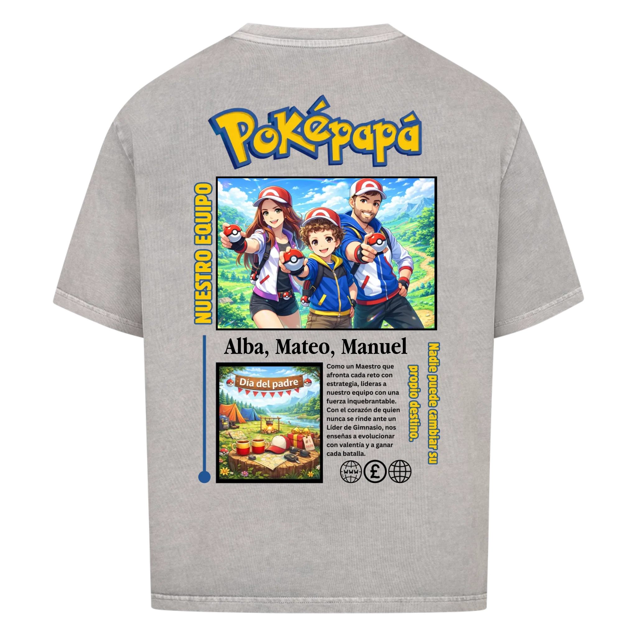 Pokepapá - personalizable