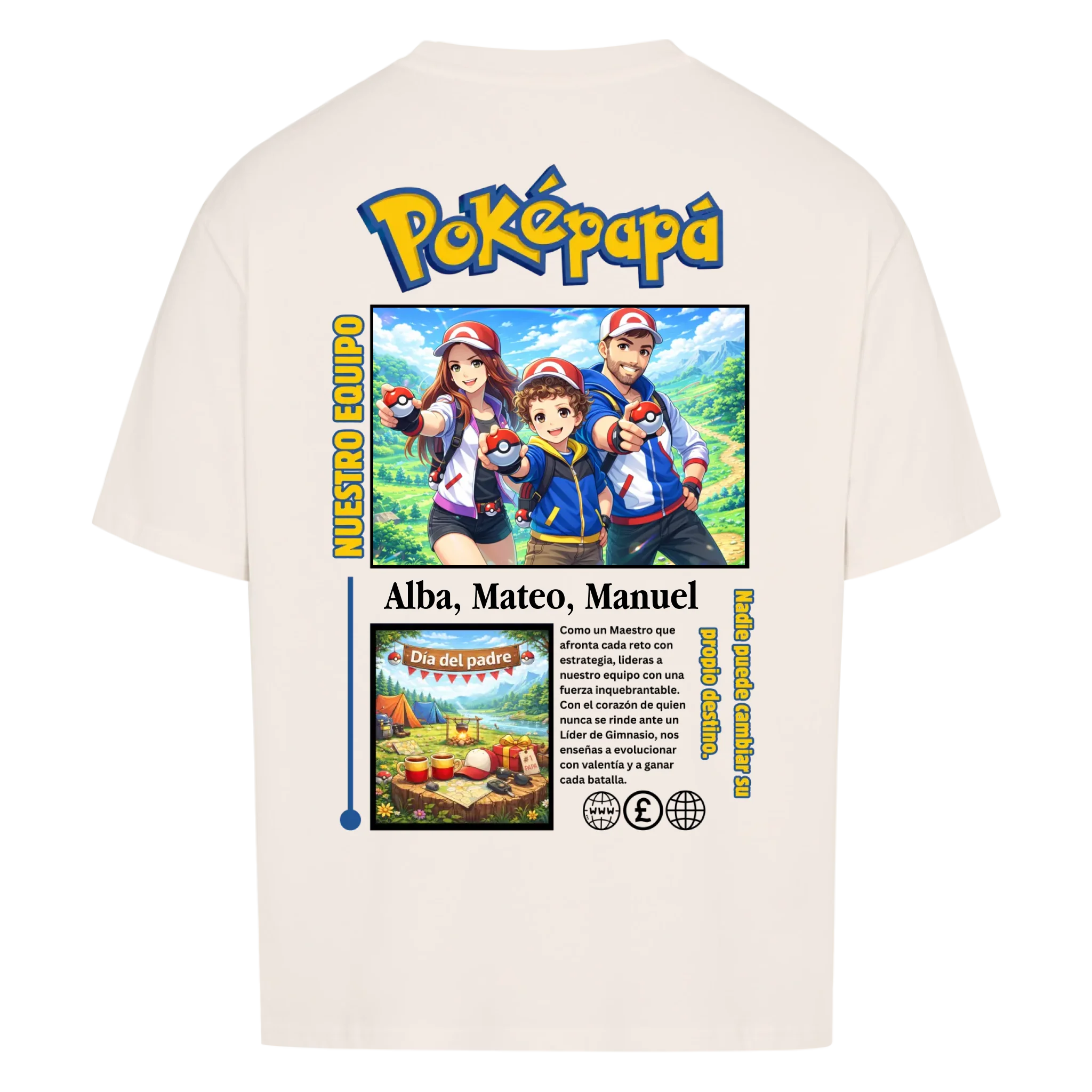 Pokepapá - personalizable