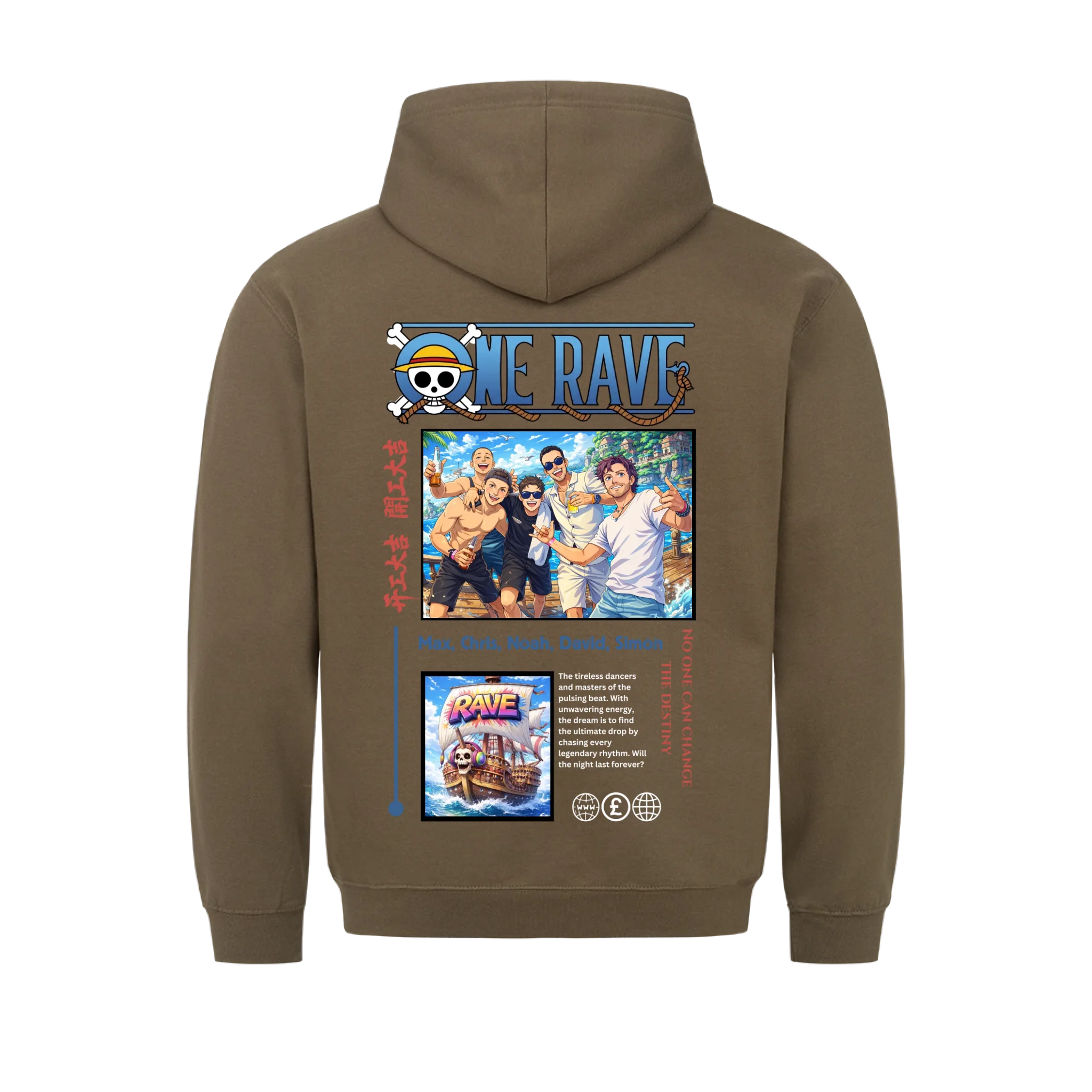 ONE RAVE - personalisierbar