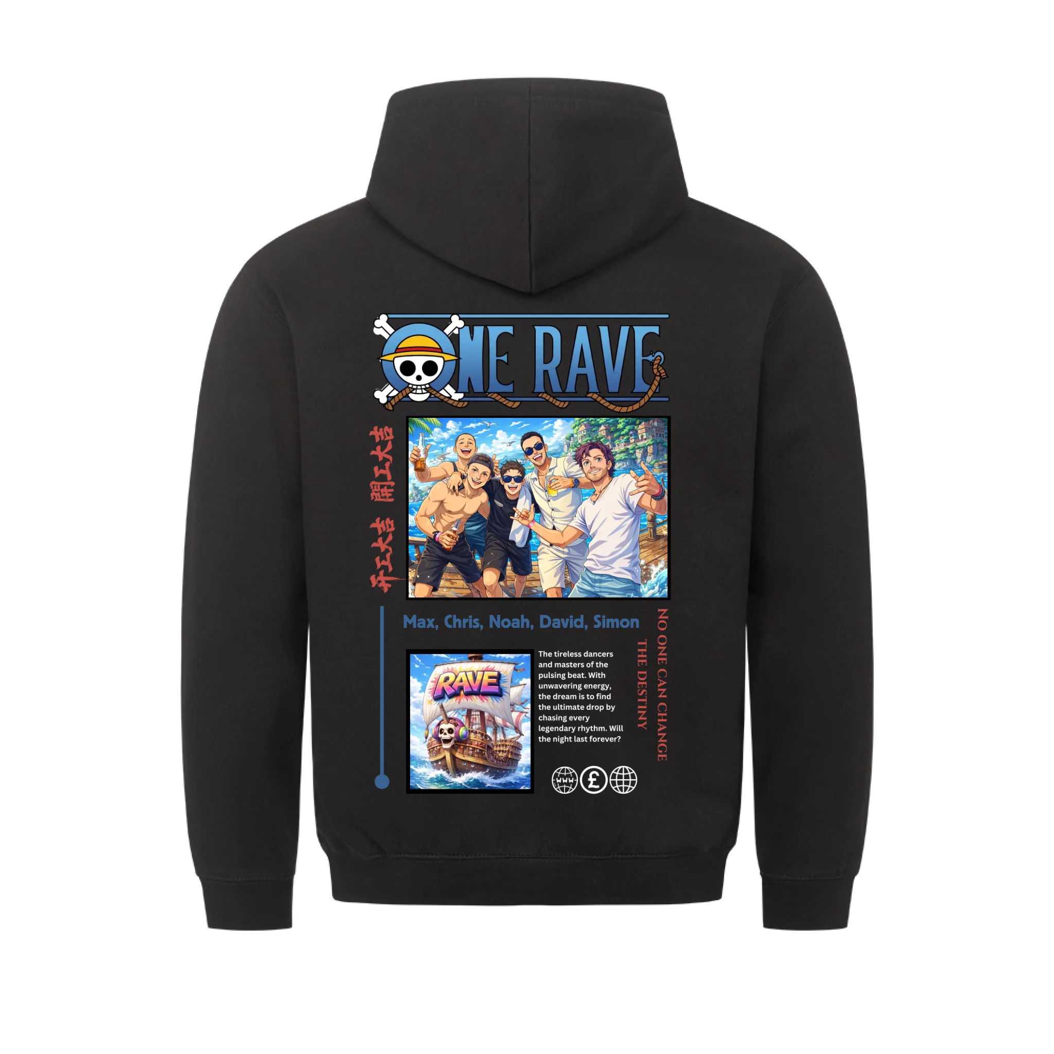ONE RAVE - personalisierbar