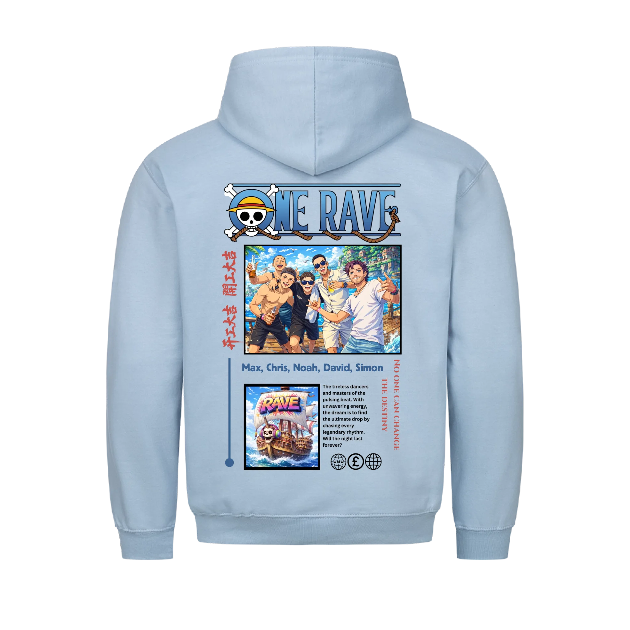 ONE RAVE - personalisierbar