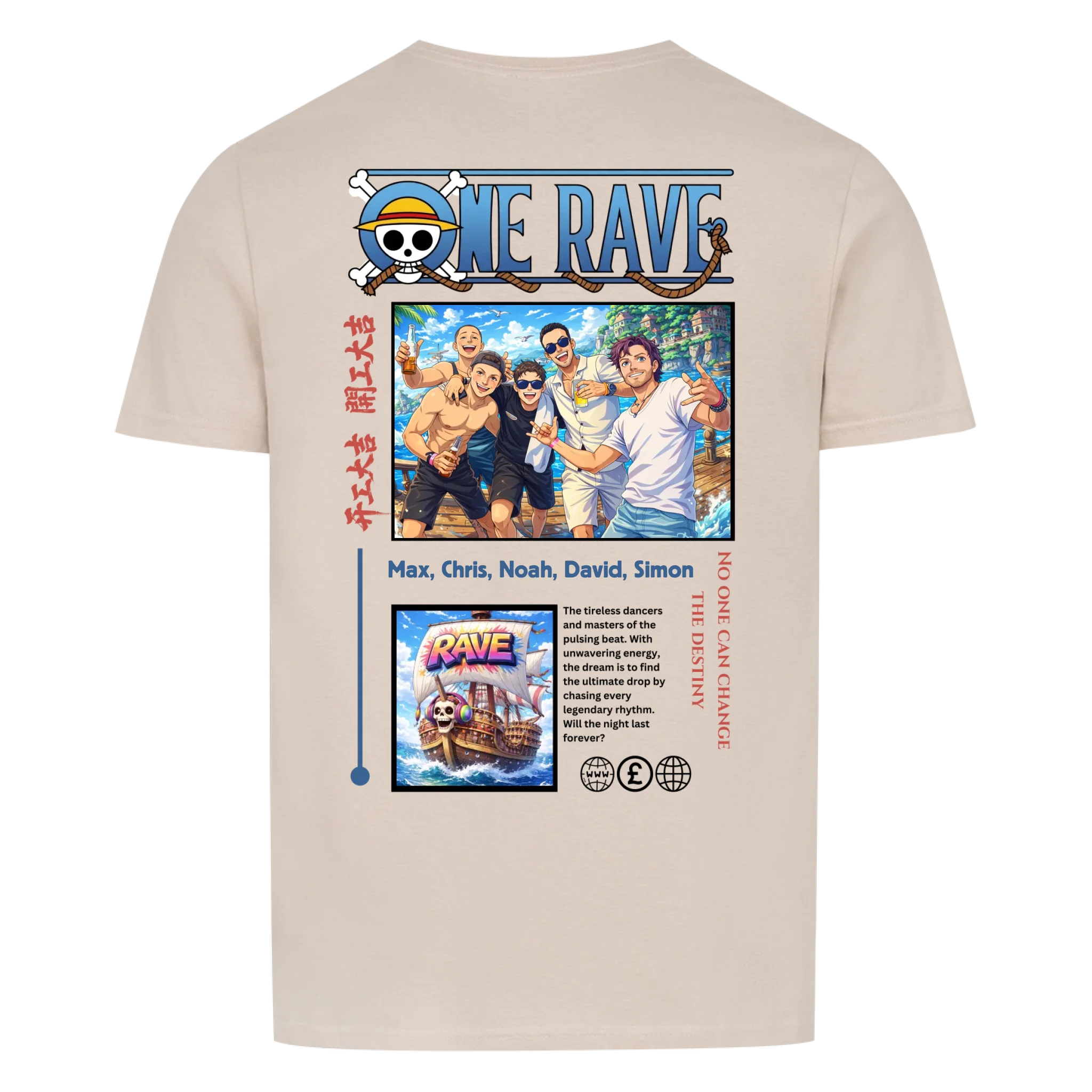 ONE RAVE - personalisierbar