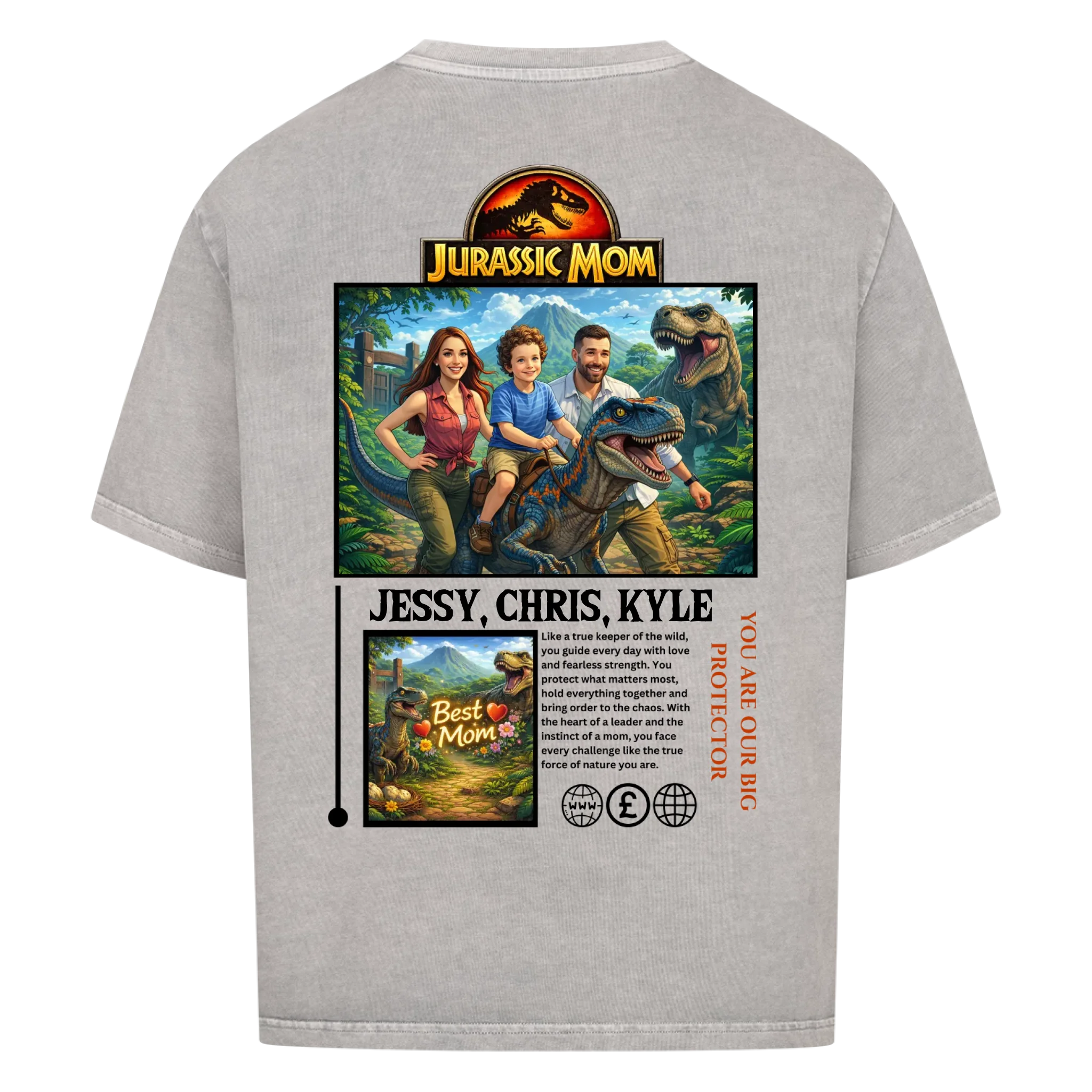 JURASSIC MOM - custom made (upload)