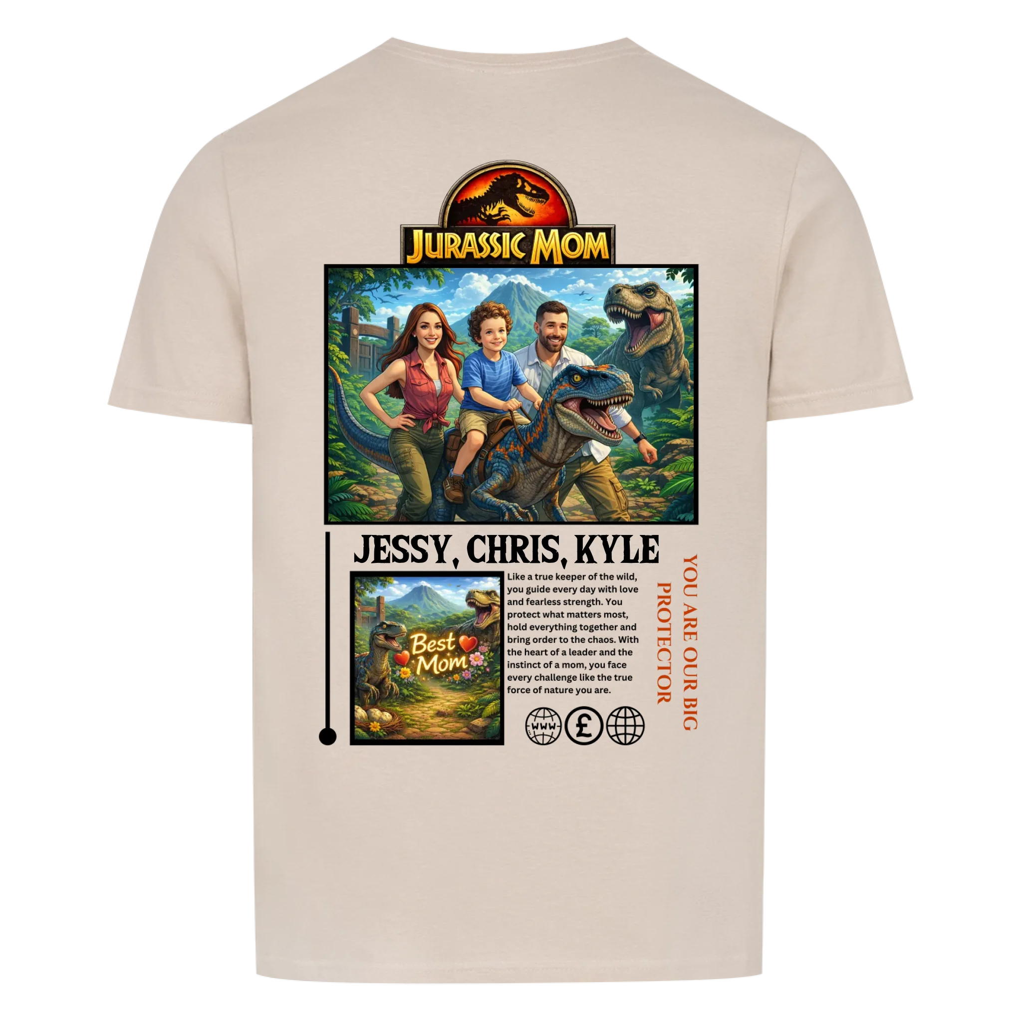 JURASSIC MOM - custom made (upload)