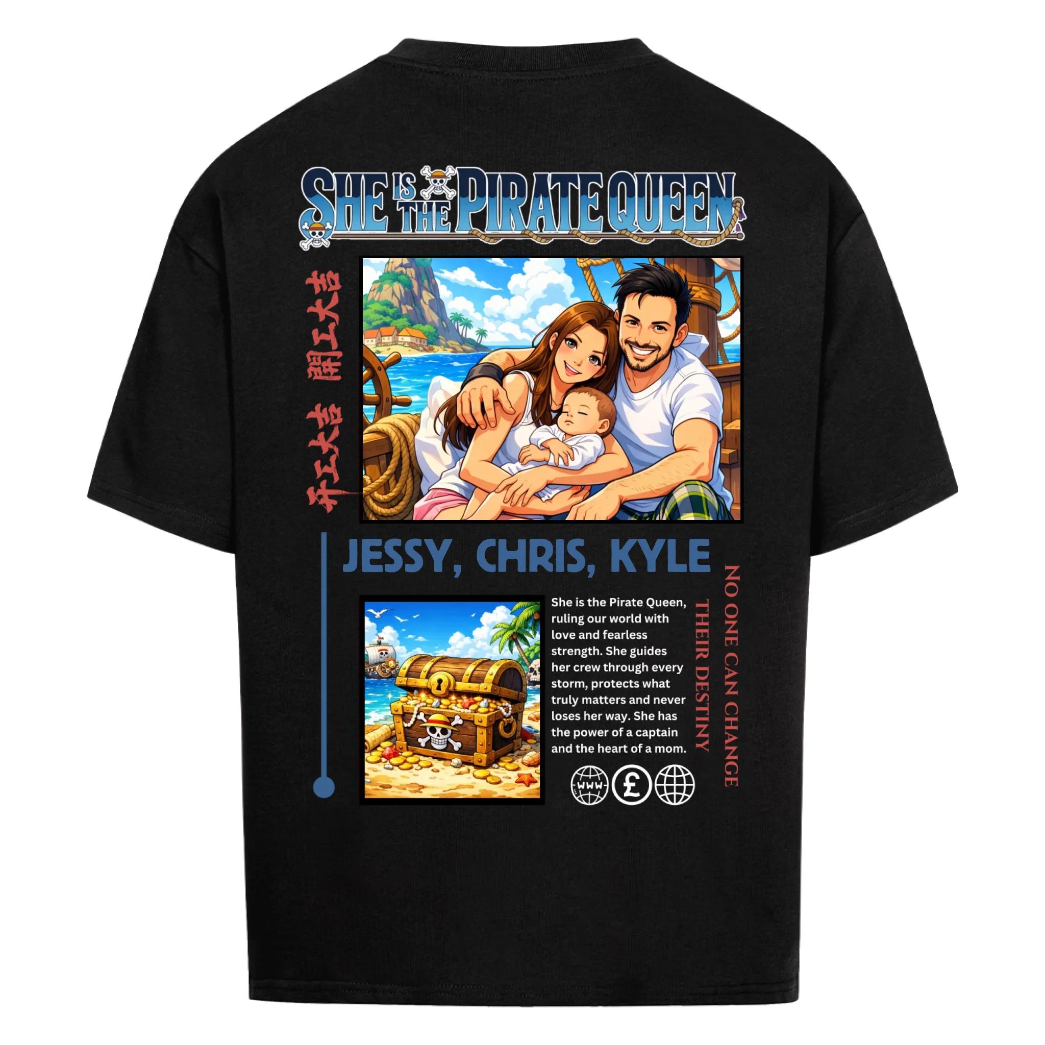 PIRATE QUEEN - custom made (upload)