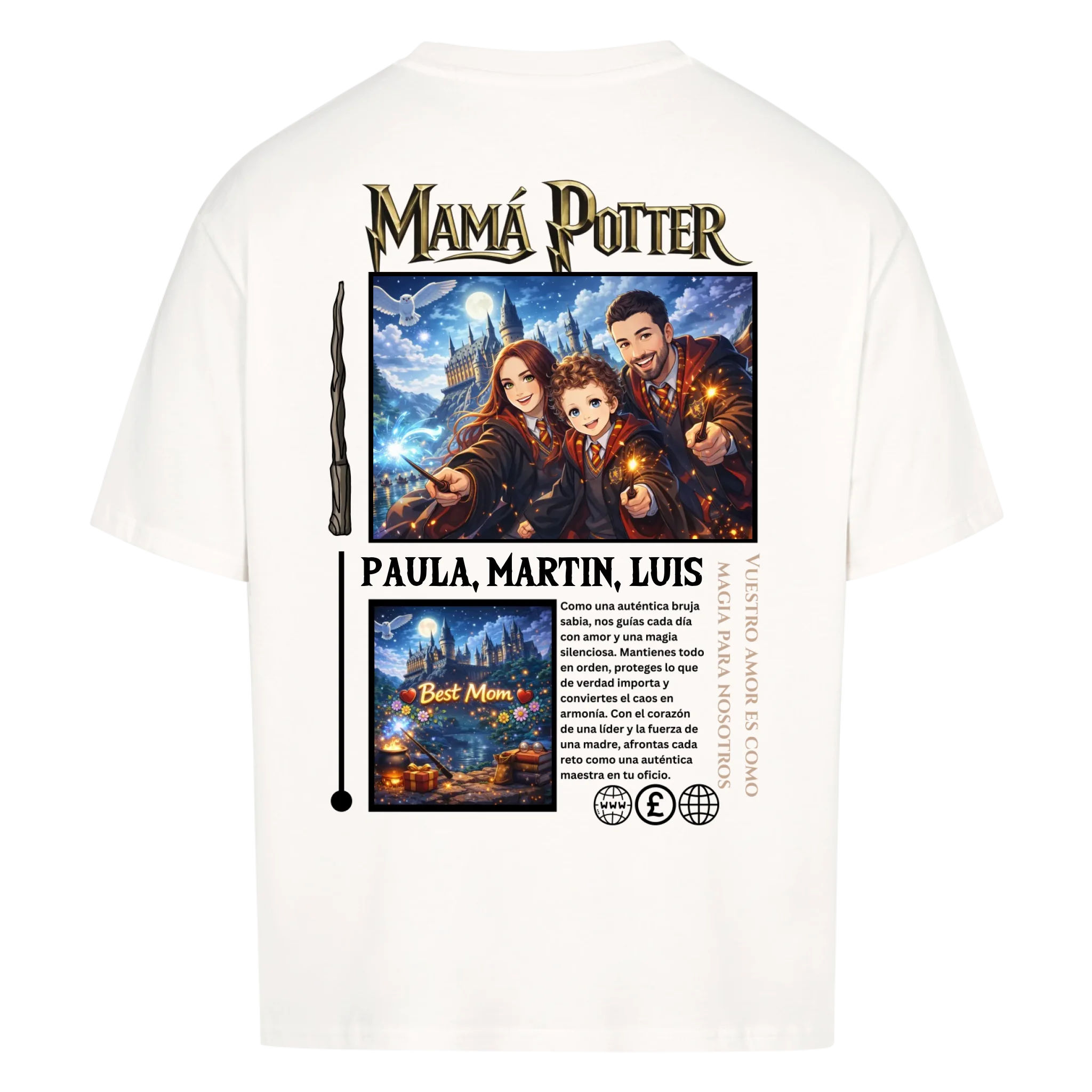 MAMÁ POTTER - personalizable