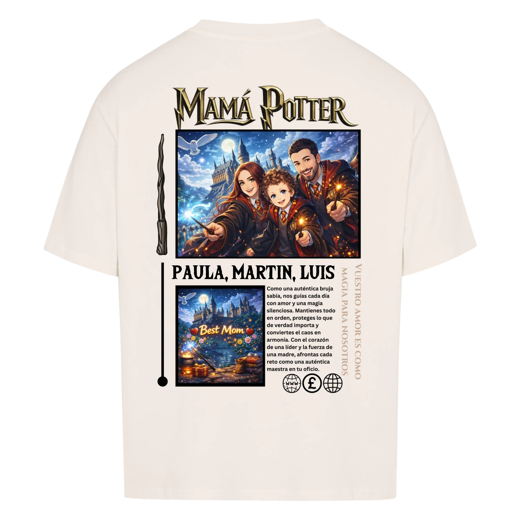 MAMÁ POTTER - personalizable