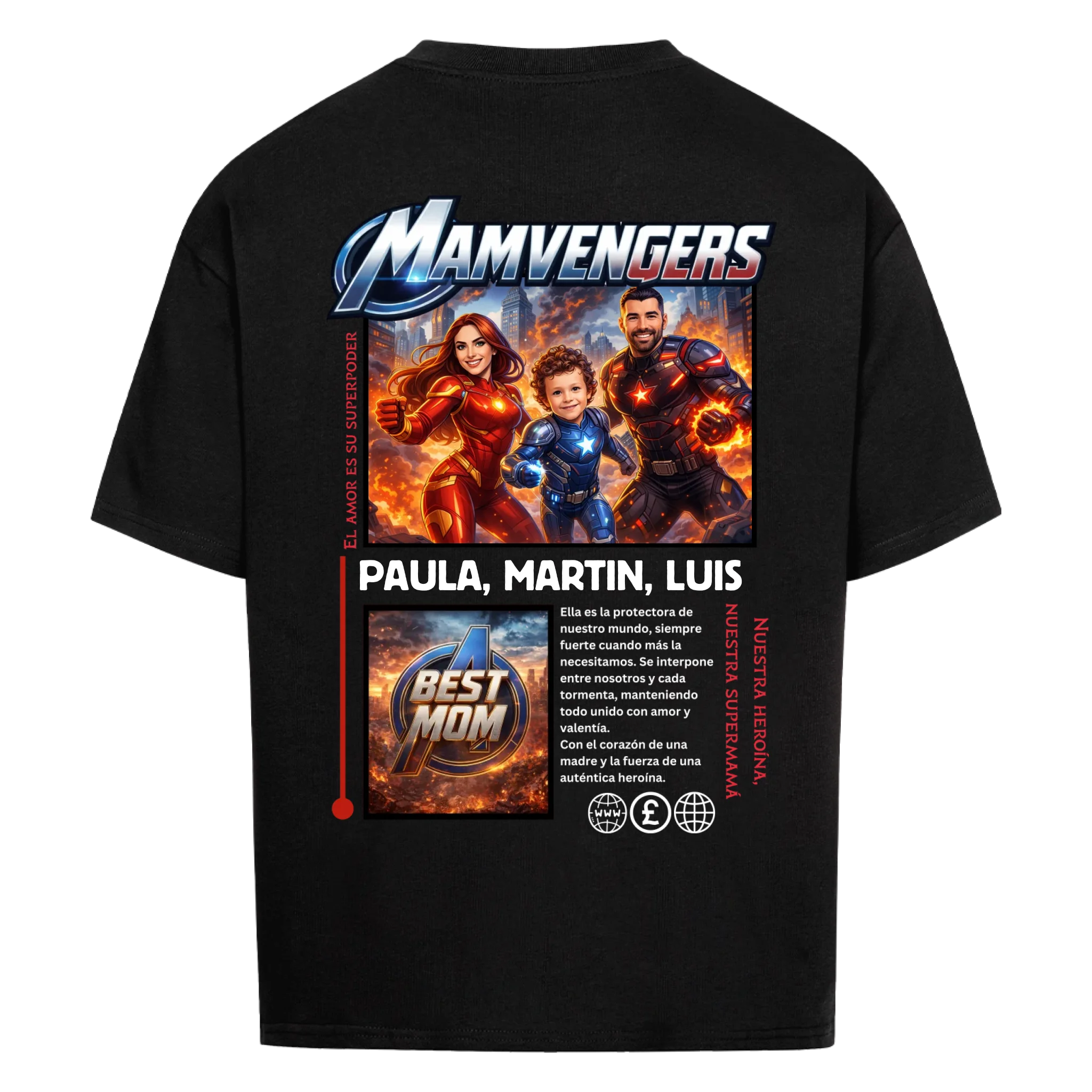 MAMVENGERS - personalizable