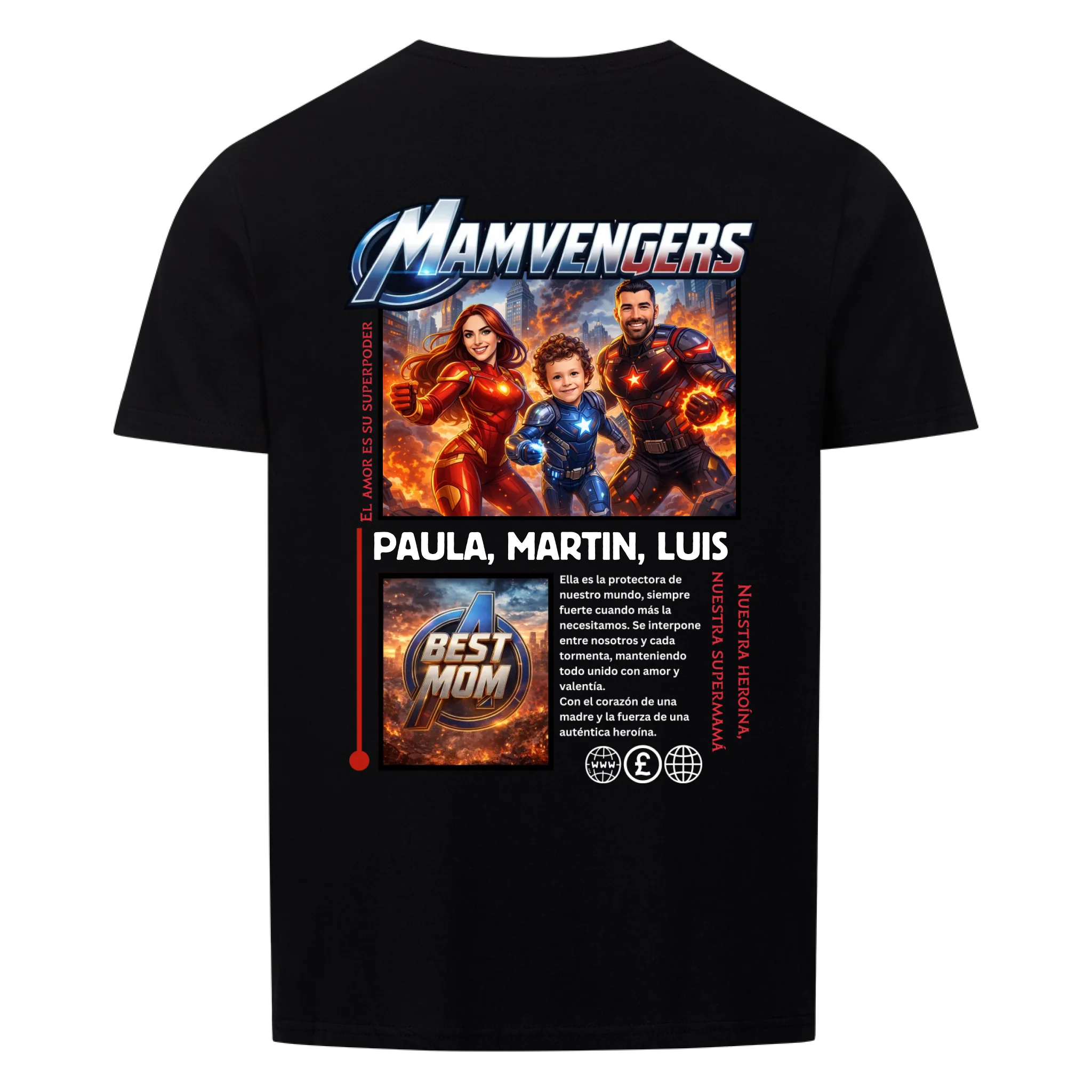 MAMVENGERS - personalizable