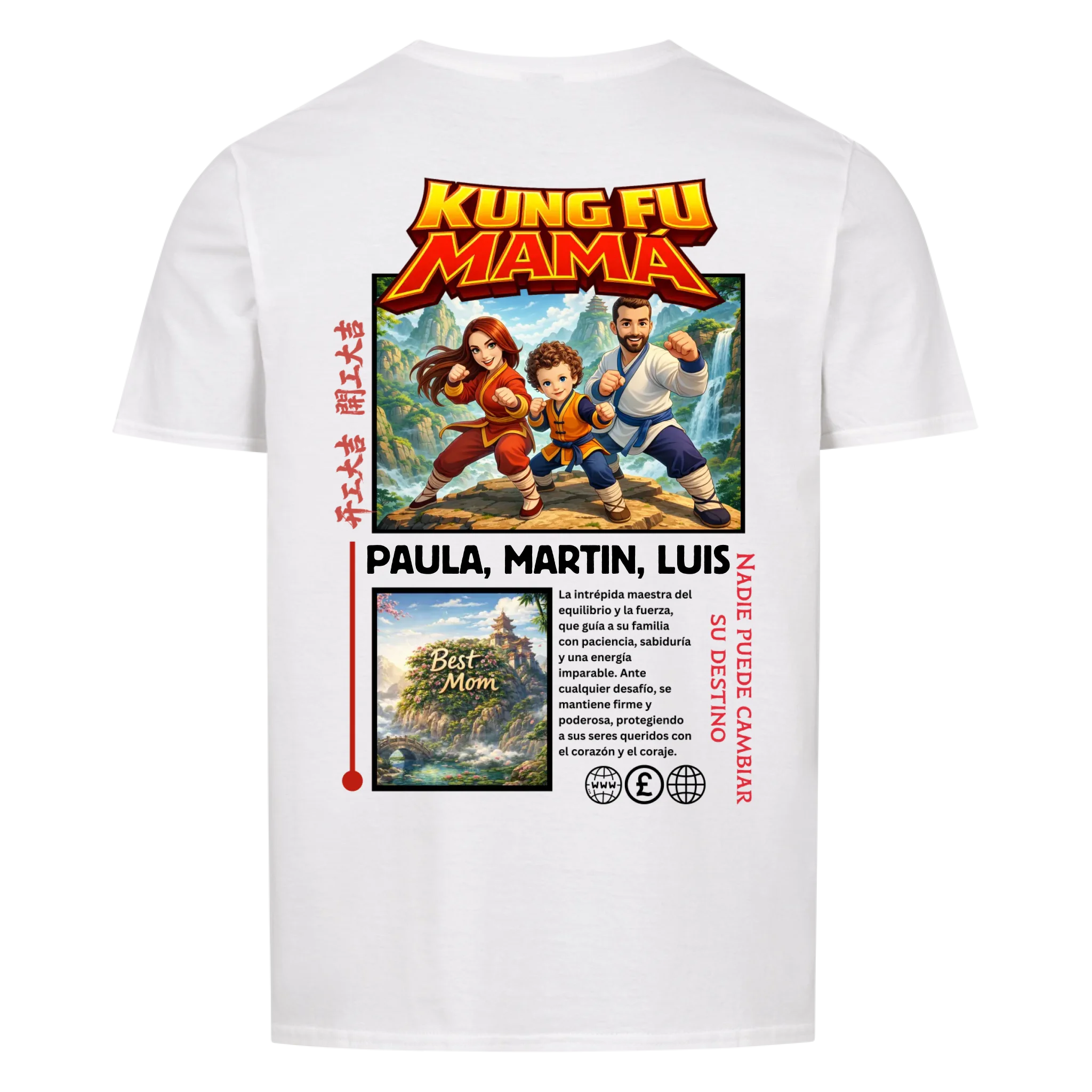 KUNG FU MAMÁ - personalizable
