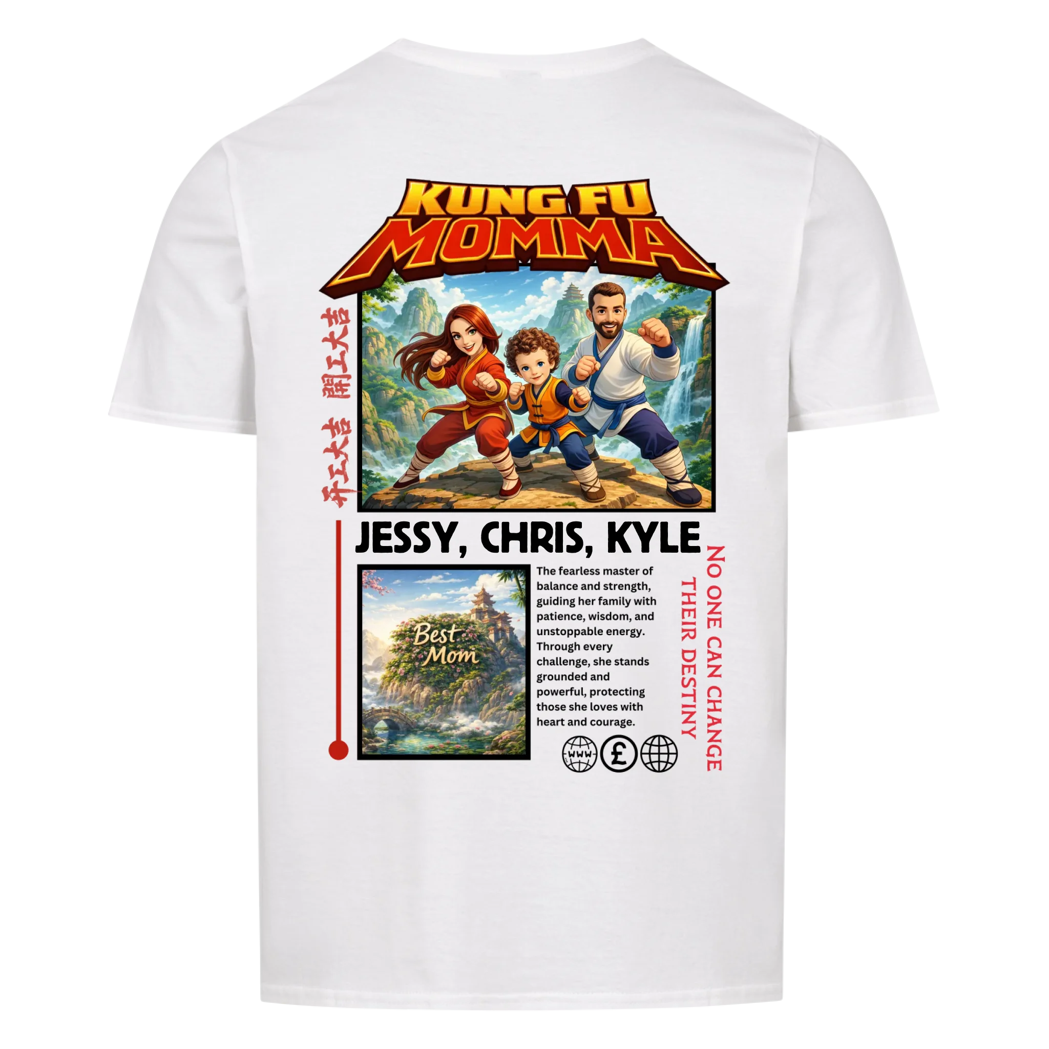 KUNG FU MOMMA - custom made (upload)