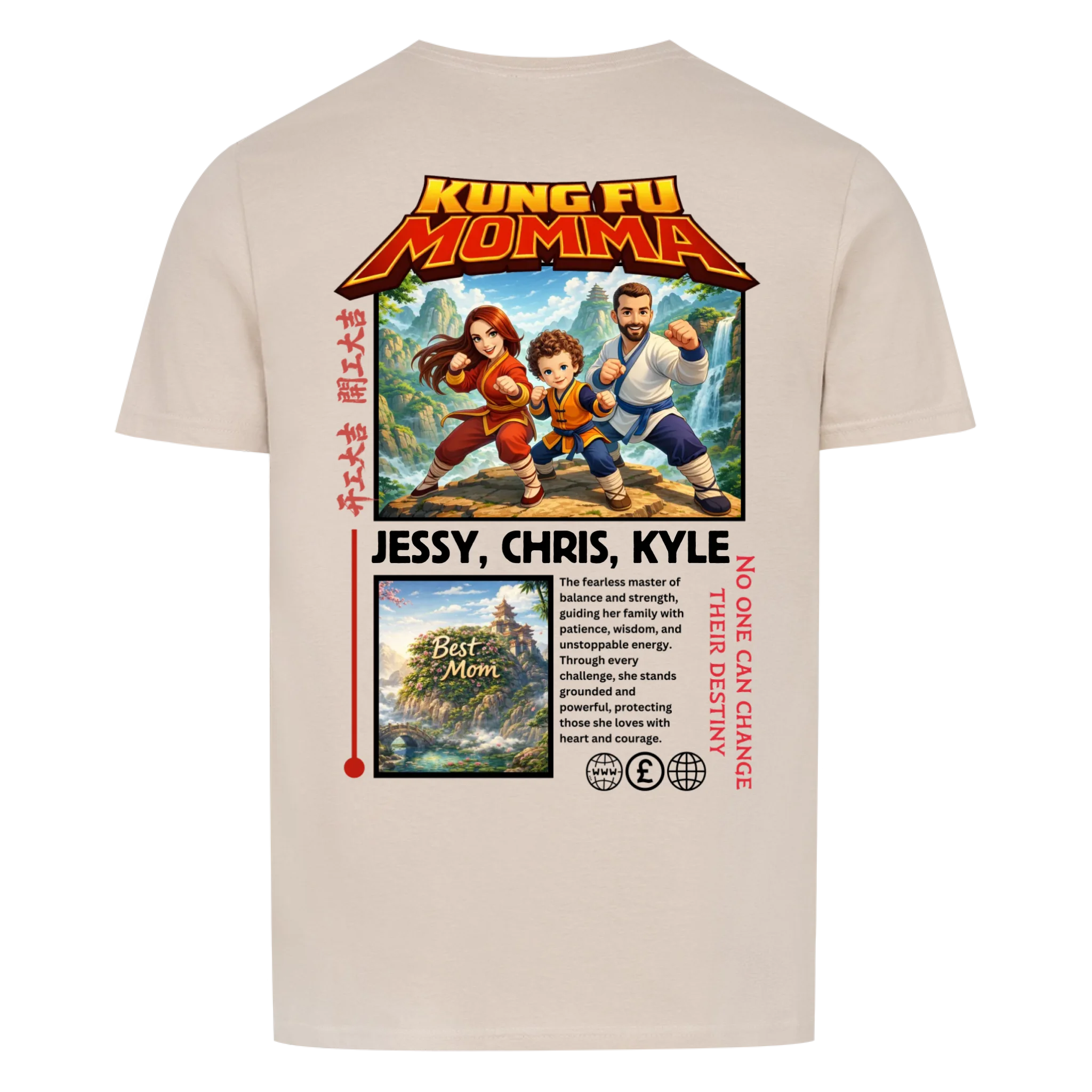 KUNG FU MOMMA - custom made (upload)