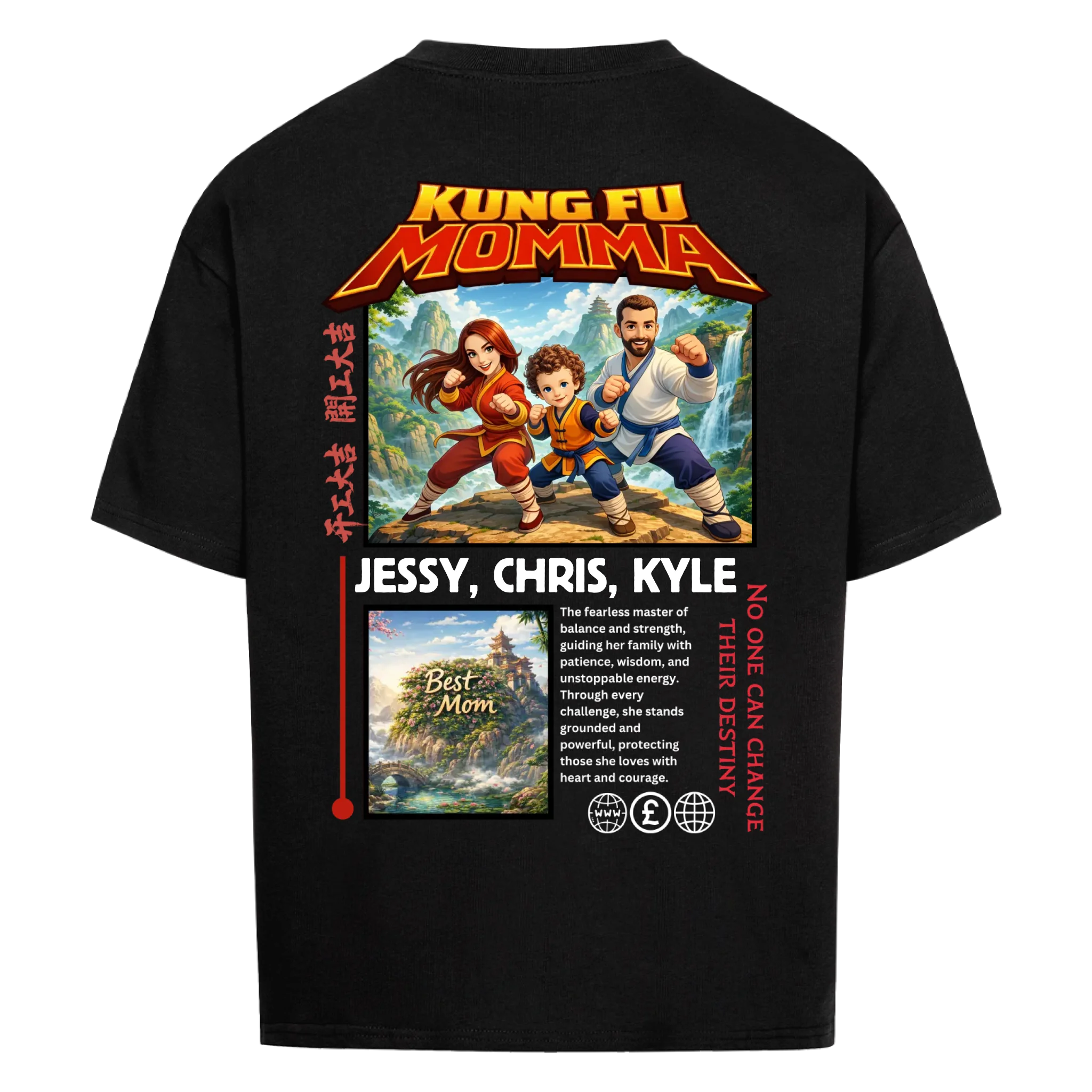 KUNG FU MOMMA - custom made (upload)