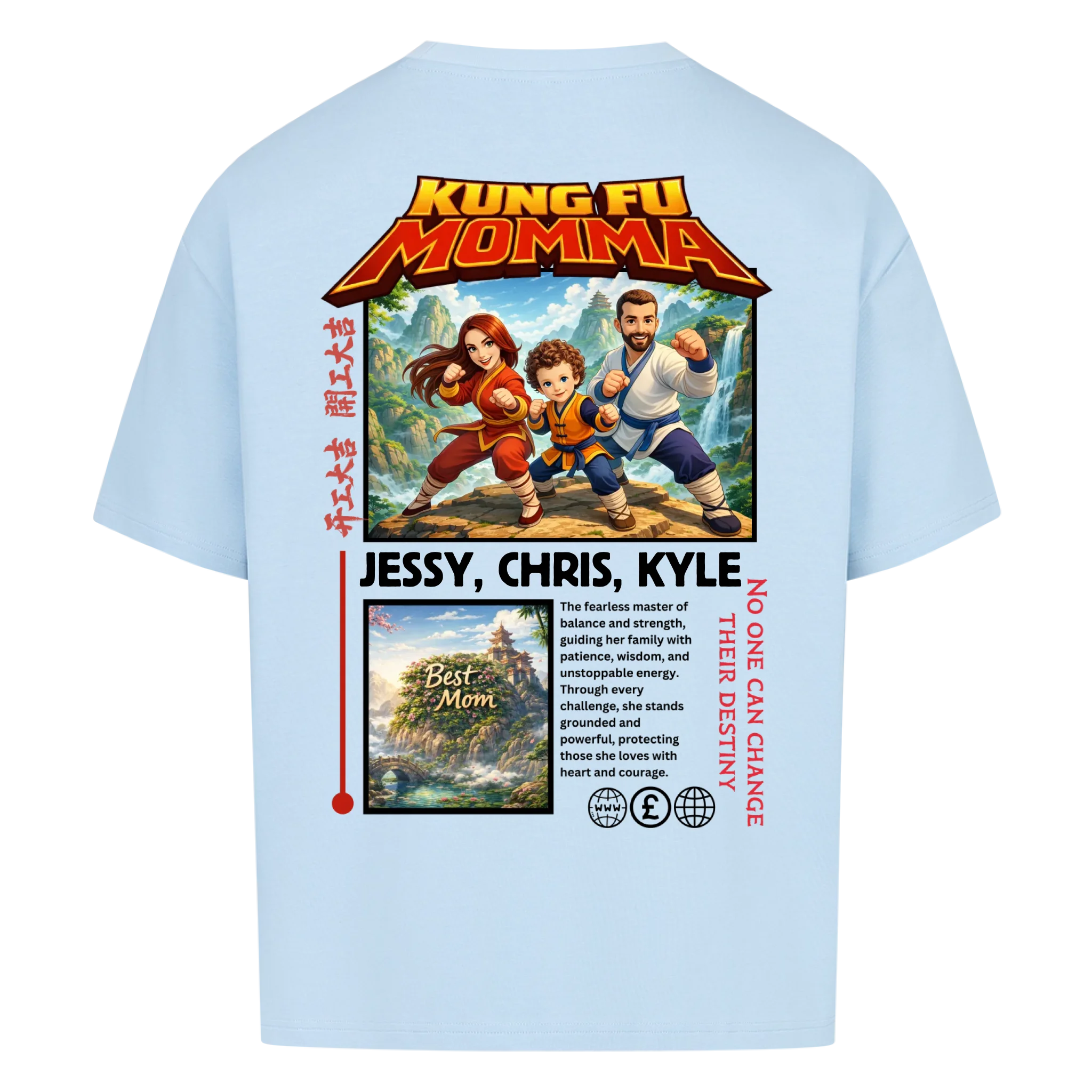 KUNG FU MOMMA - custom made (upload)