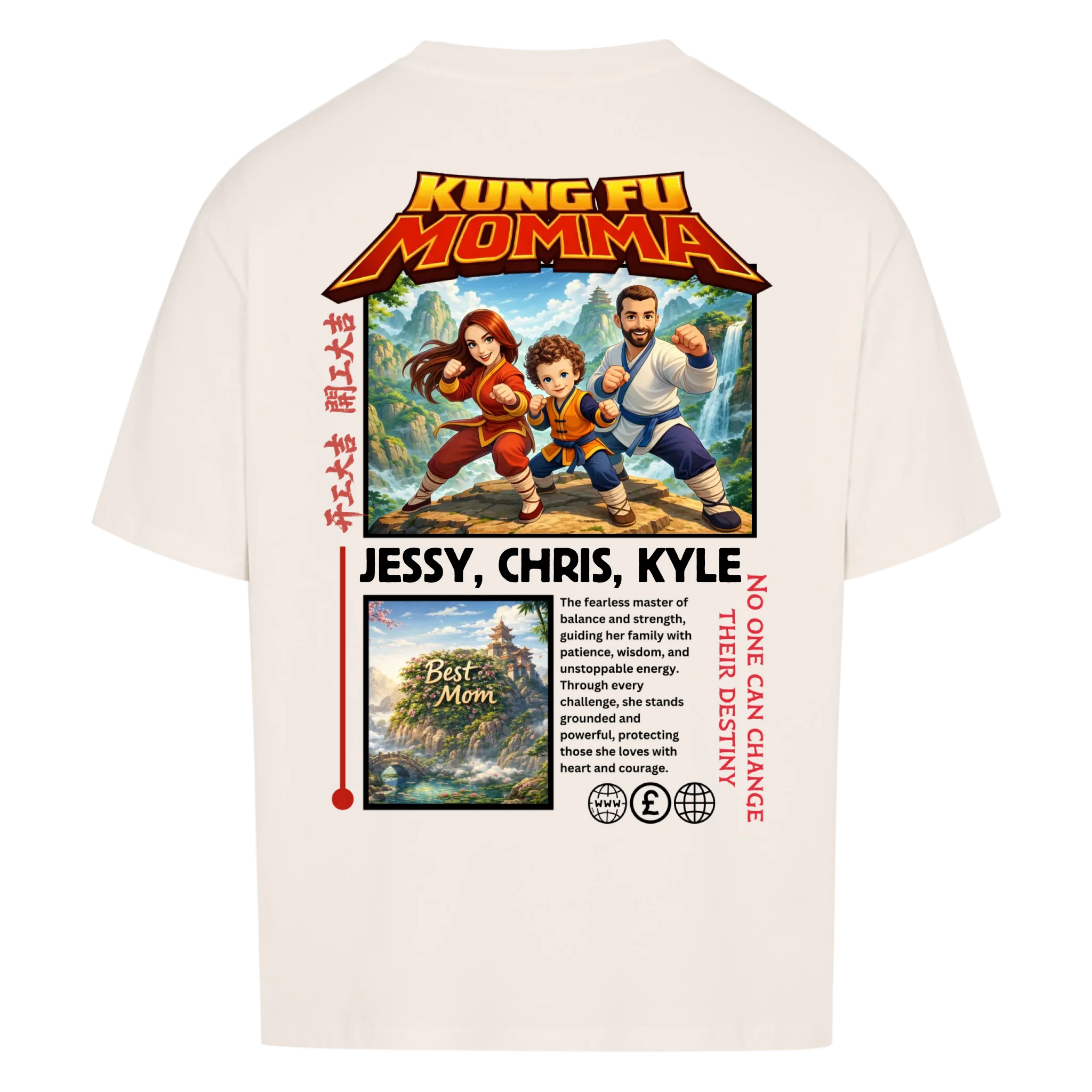 KUNG FU MOMMA - custom made (upload)