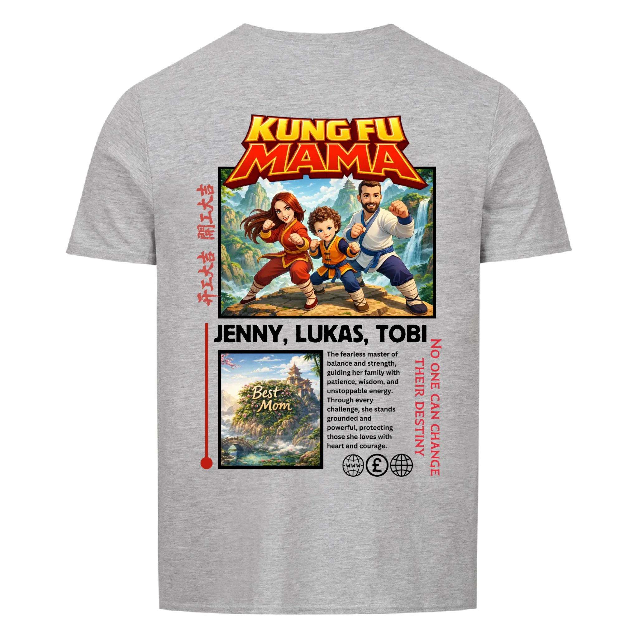 KUNG FU MAMA - personalisierbar