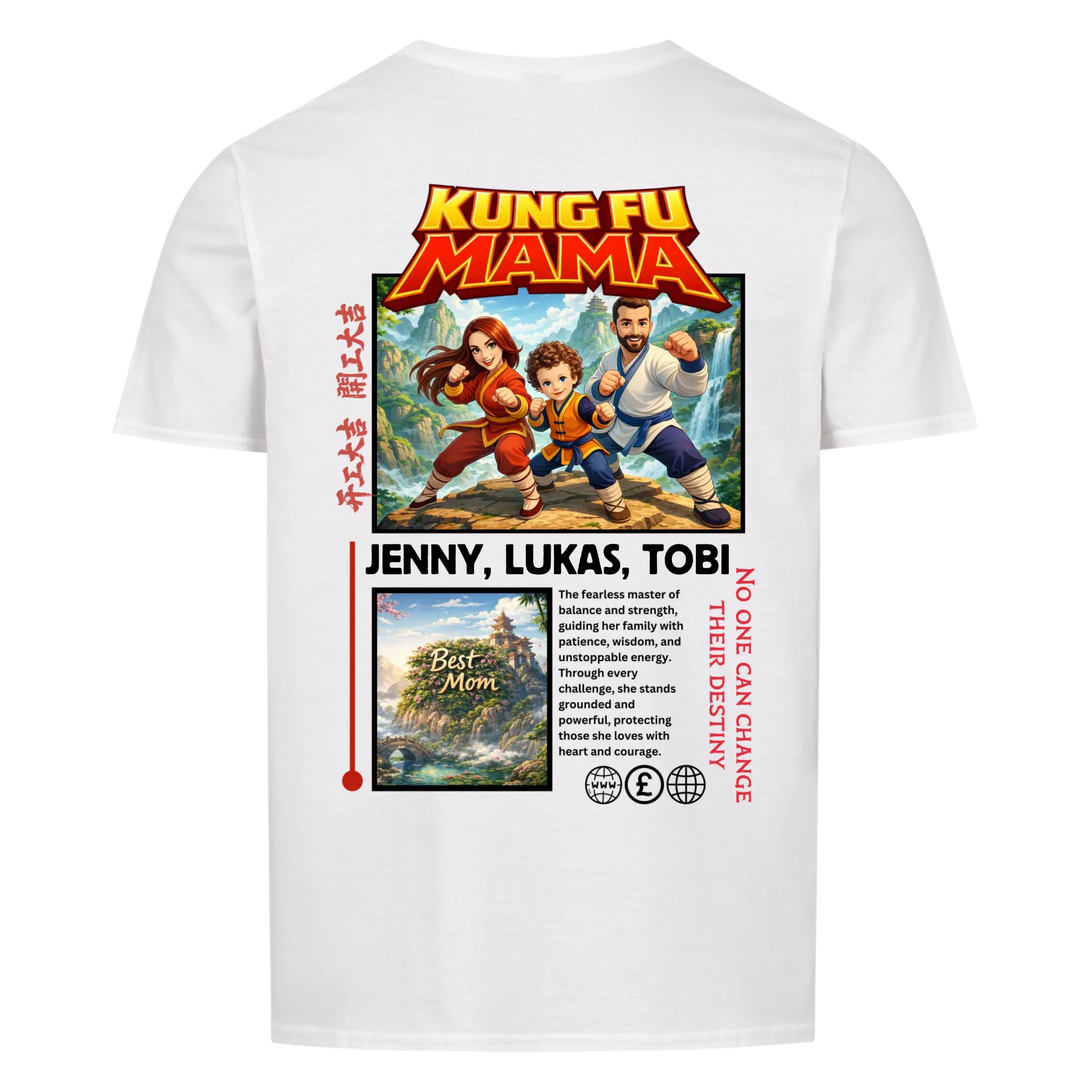 KUNG FU MAMA - personalisierbar