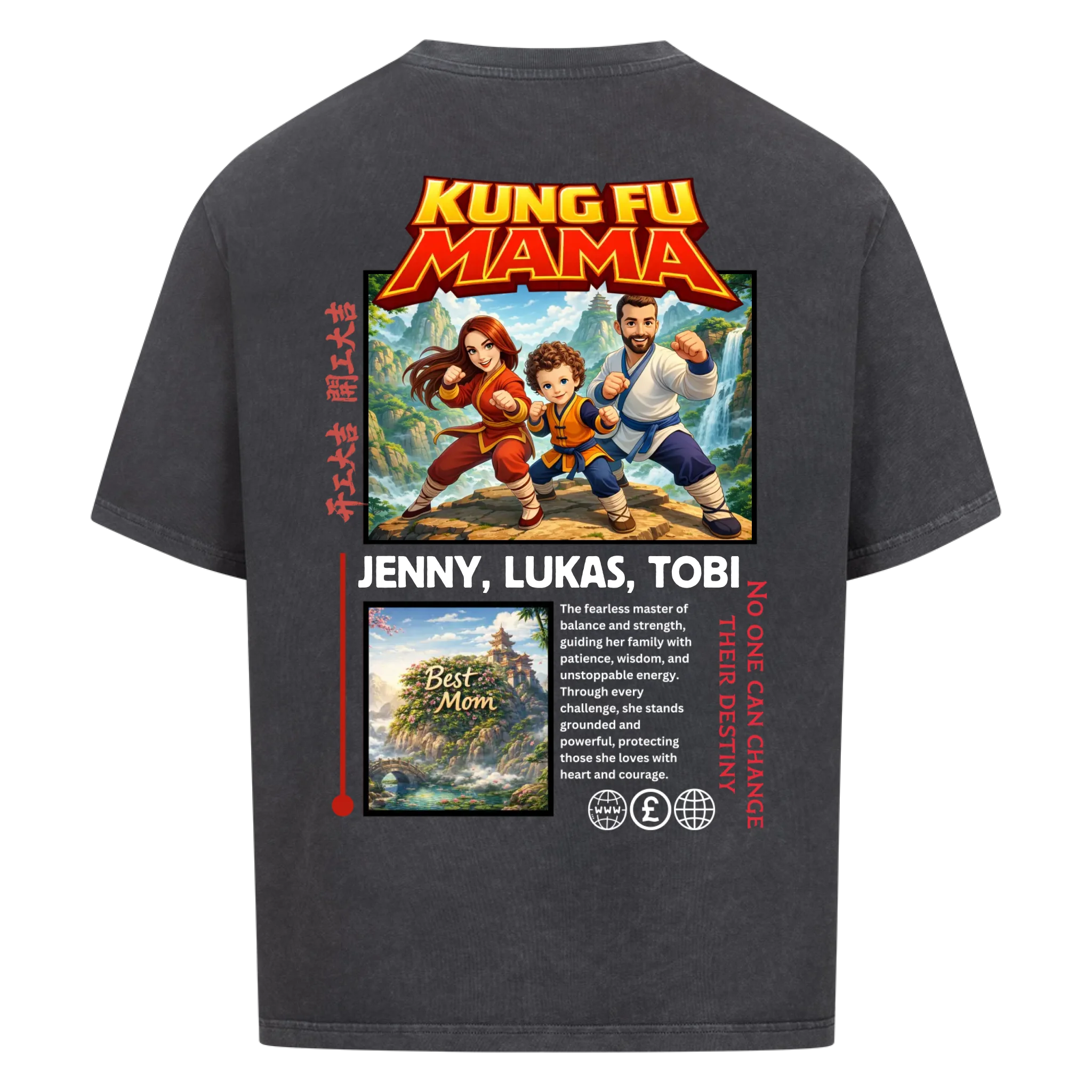 KUNG FU MAMA - personalisierbar
