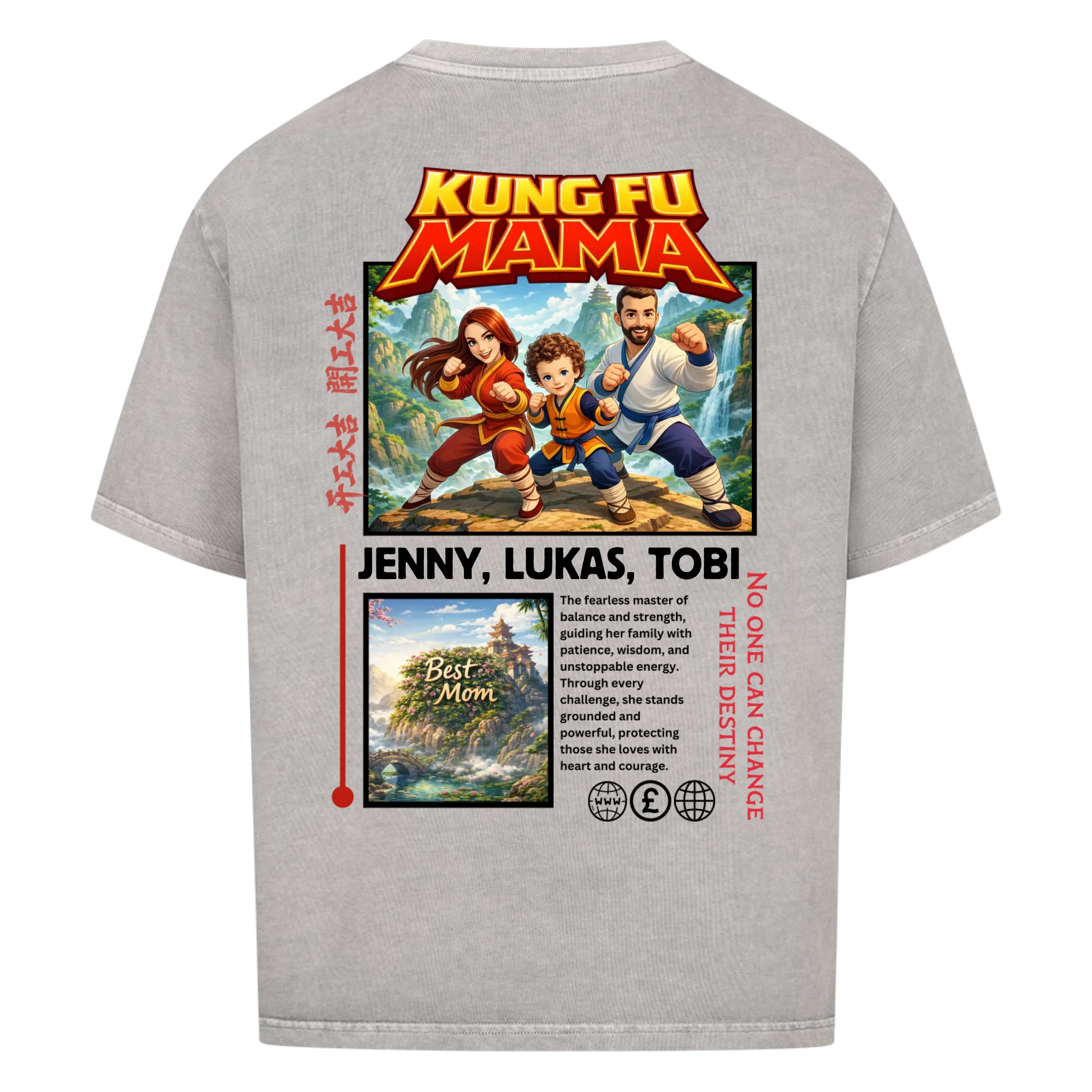 KUNG FU MAMA - personalisierbar