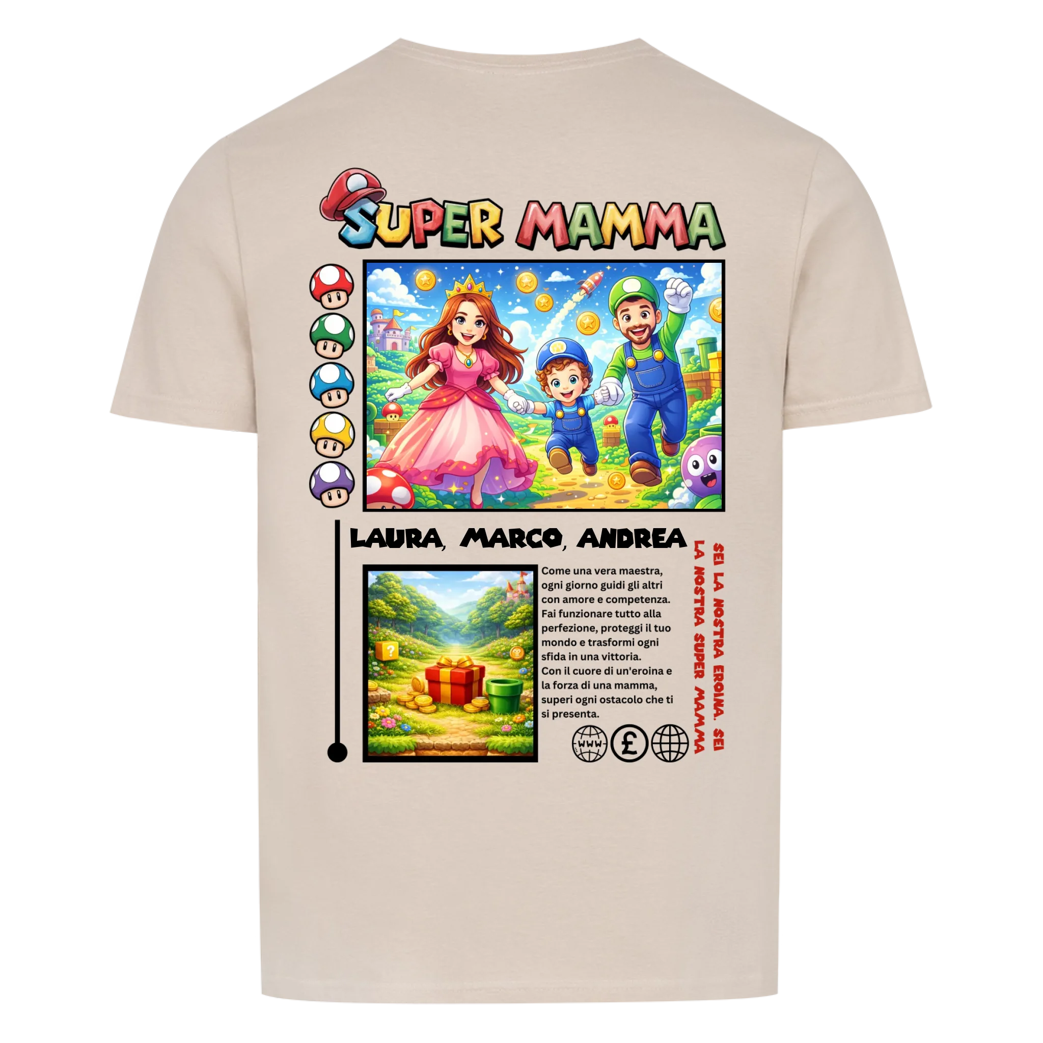 SUPER MAMMA - Personalizzabile
