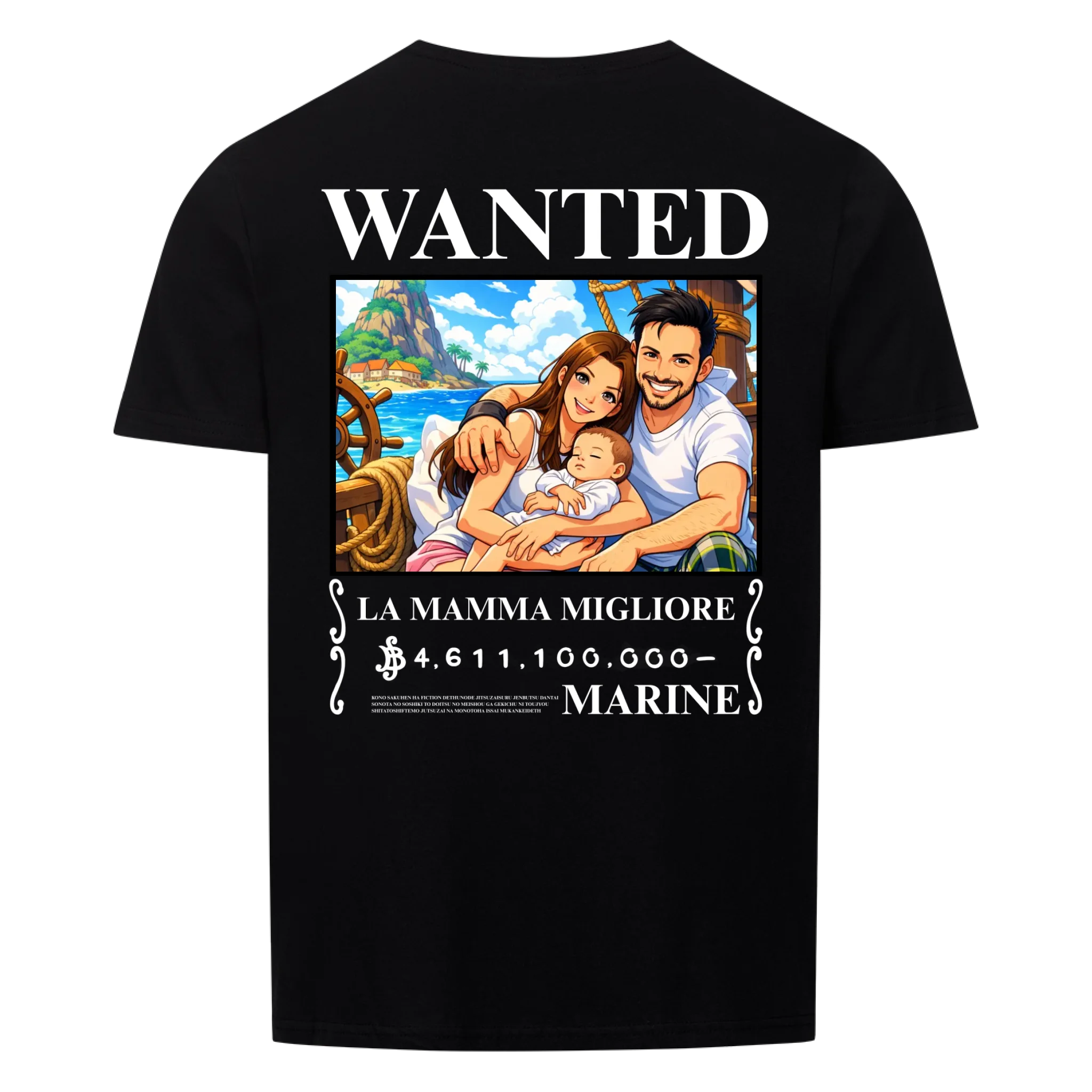 WANTED (MAMMA) - Personalizzabile