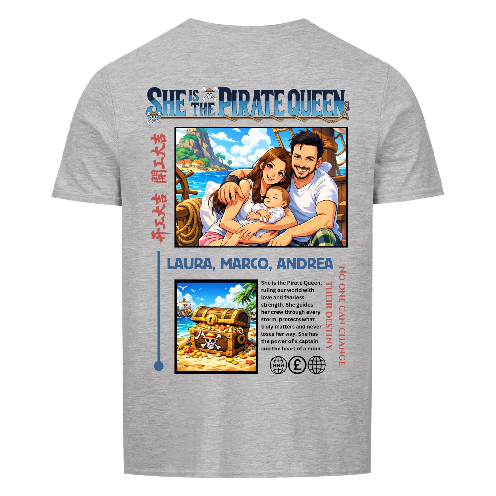 PIRATE QUEEN - Personalizzabile