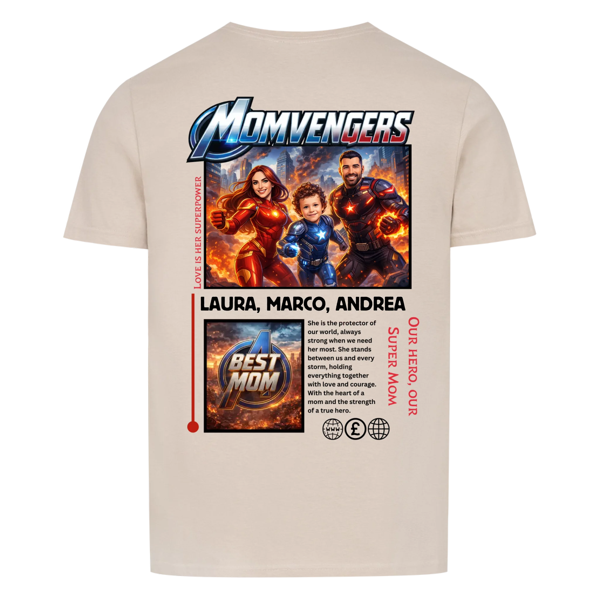MOMVENGERS - Personalizzabile