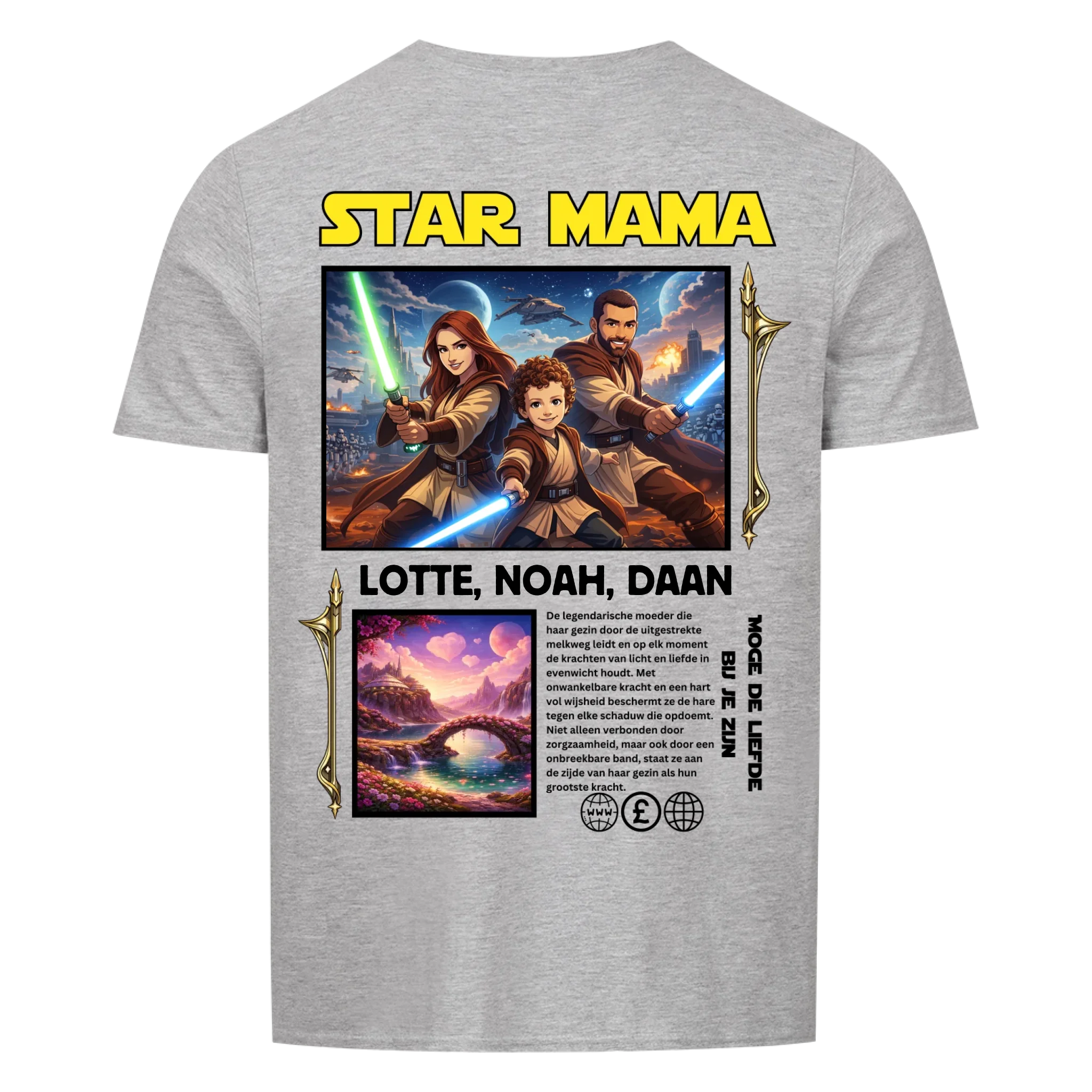 STAR MAMA - op maat gemaakt