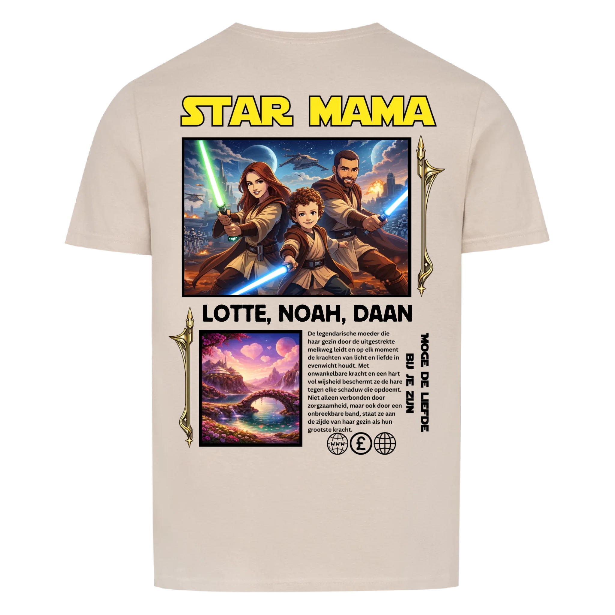STAR MAMA - op maat gemaakt
