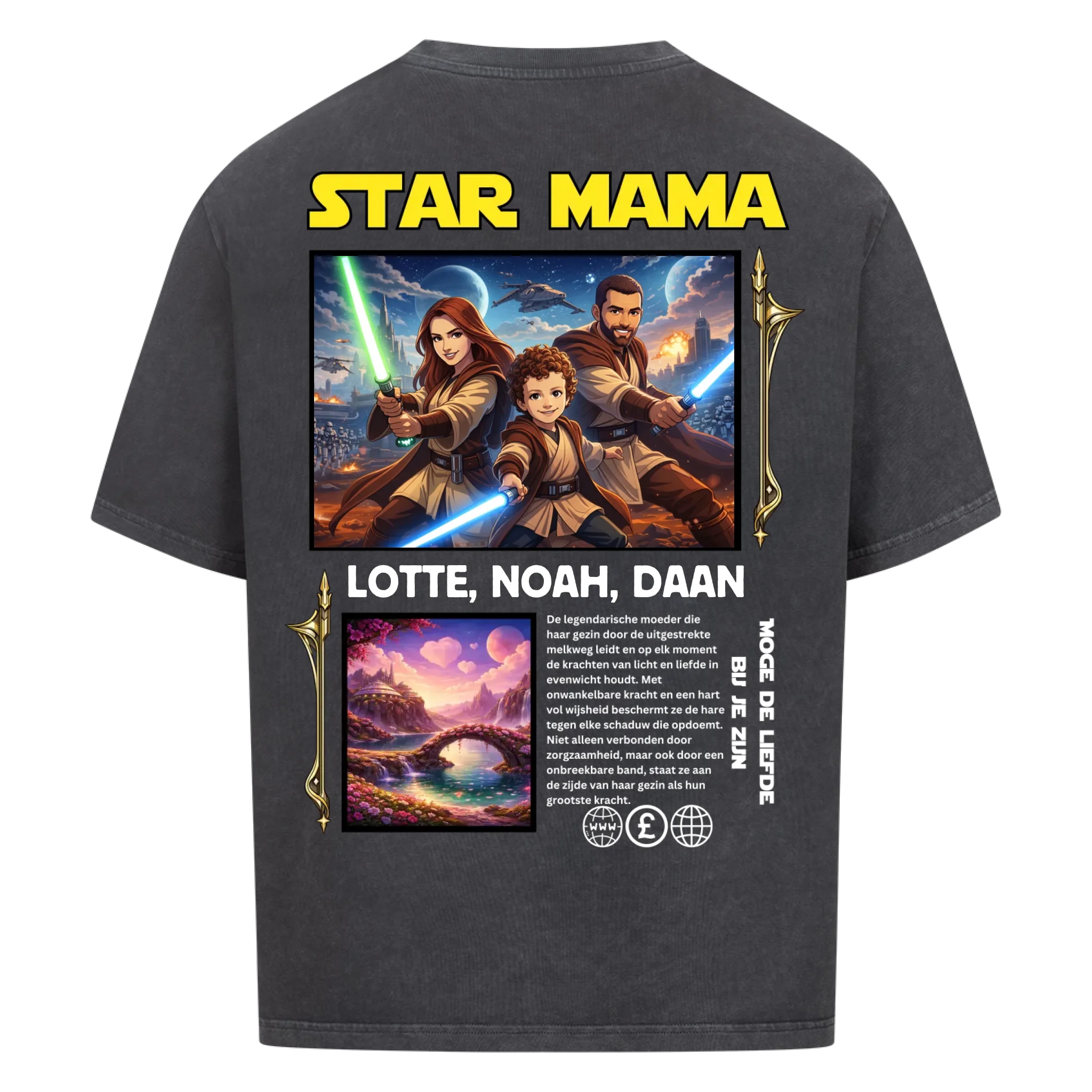 STAR MAMA - op maat gemaakt