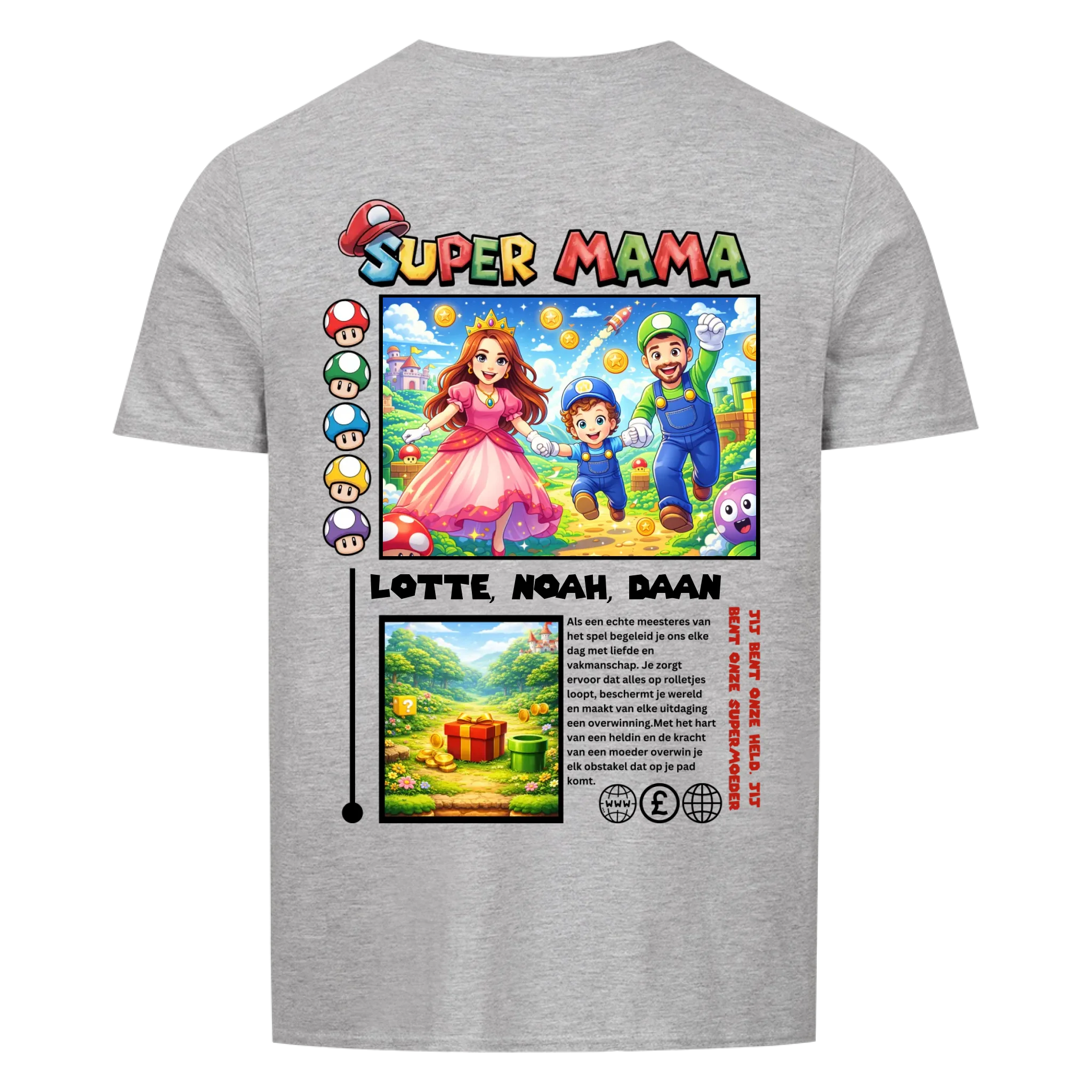 SUPER MAMA - op maat gemaakt