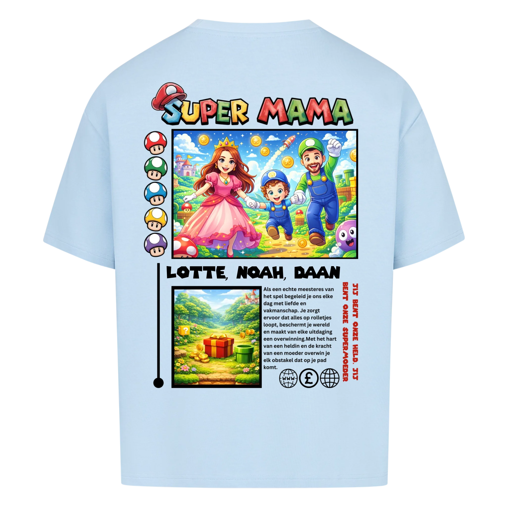 SUPER MAMA - op maat gemaakt