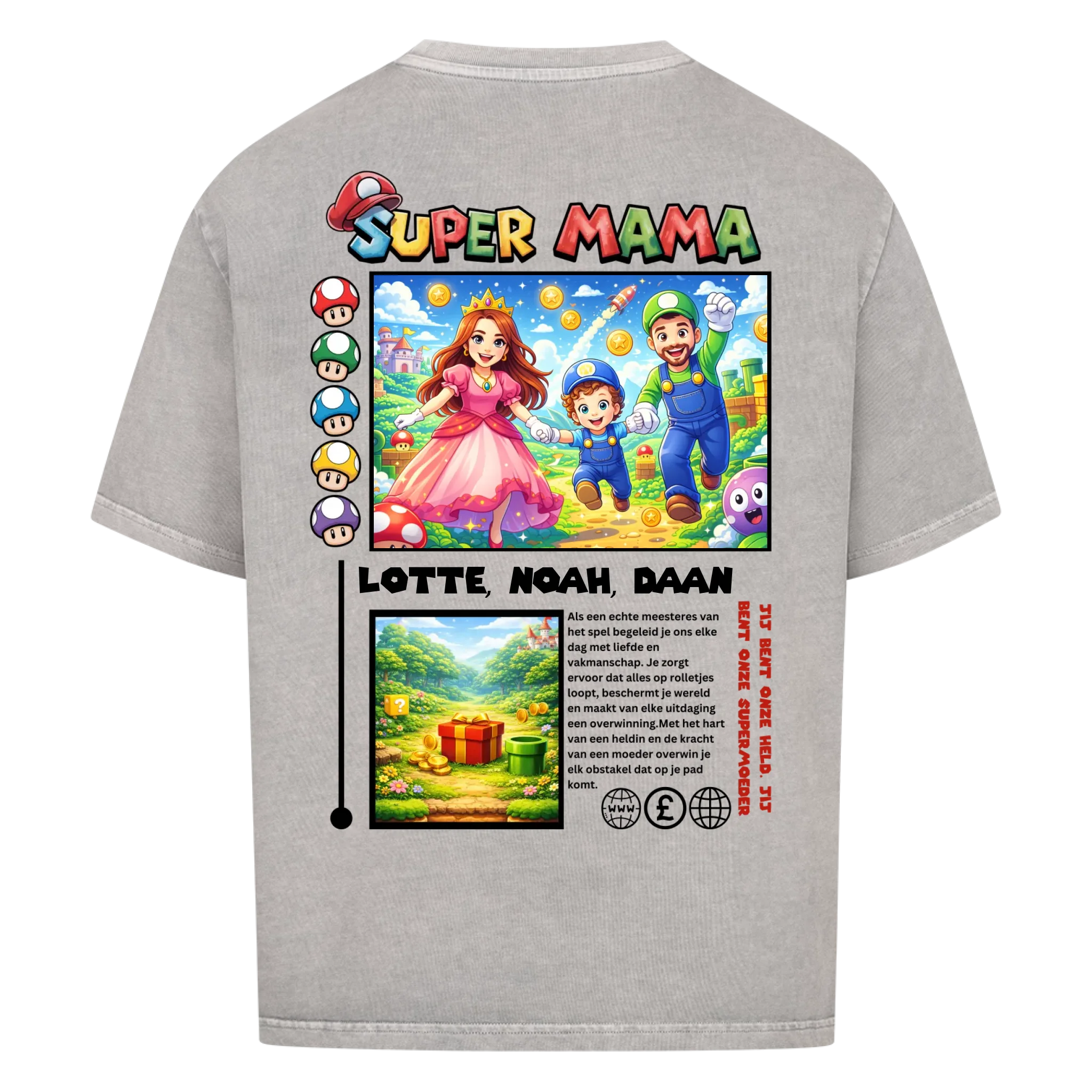 SUPER MAMA - op maat gemaakt