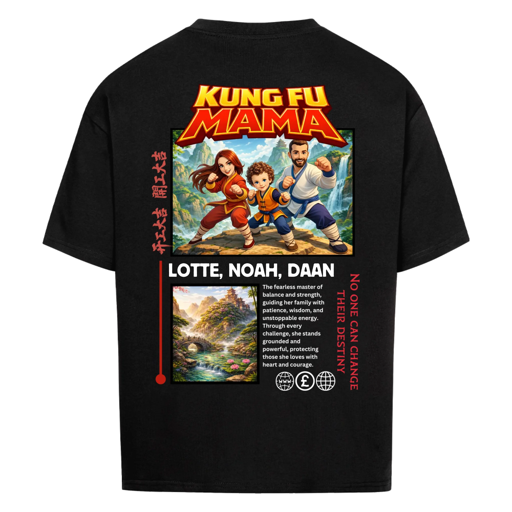 KUNG FU MAMA - op maat gemaakt