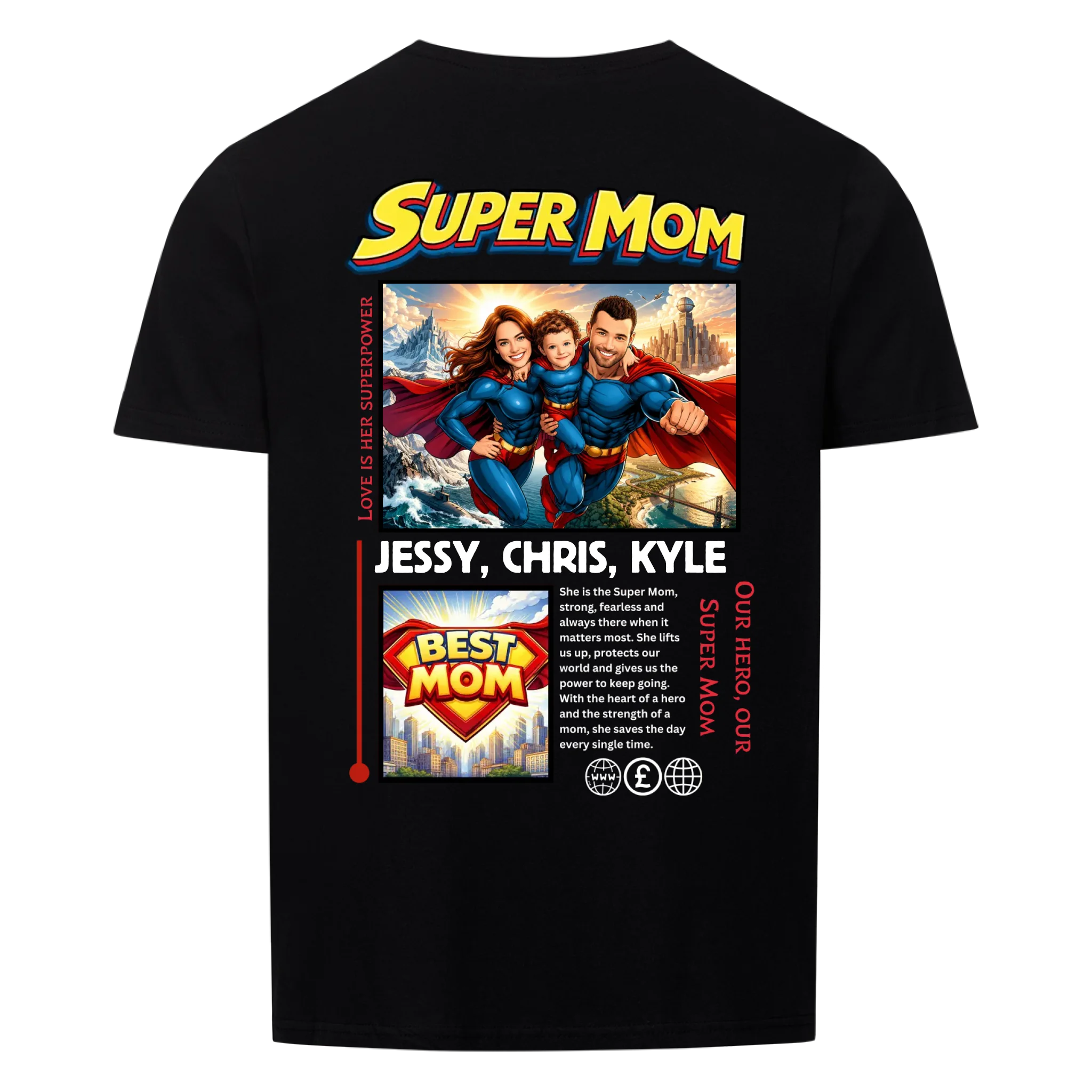 SUPER MOM - custom made (upload)