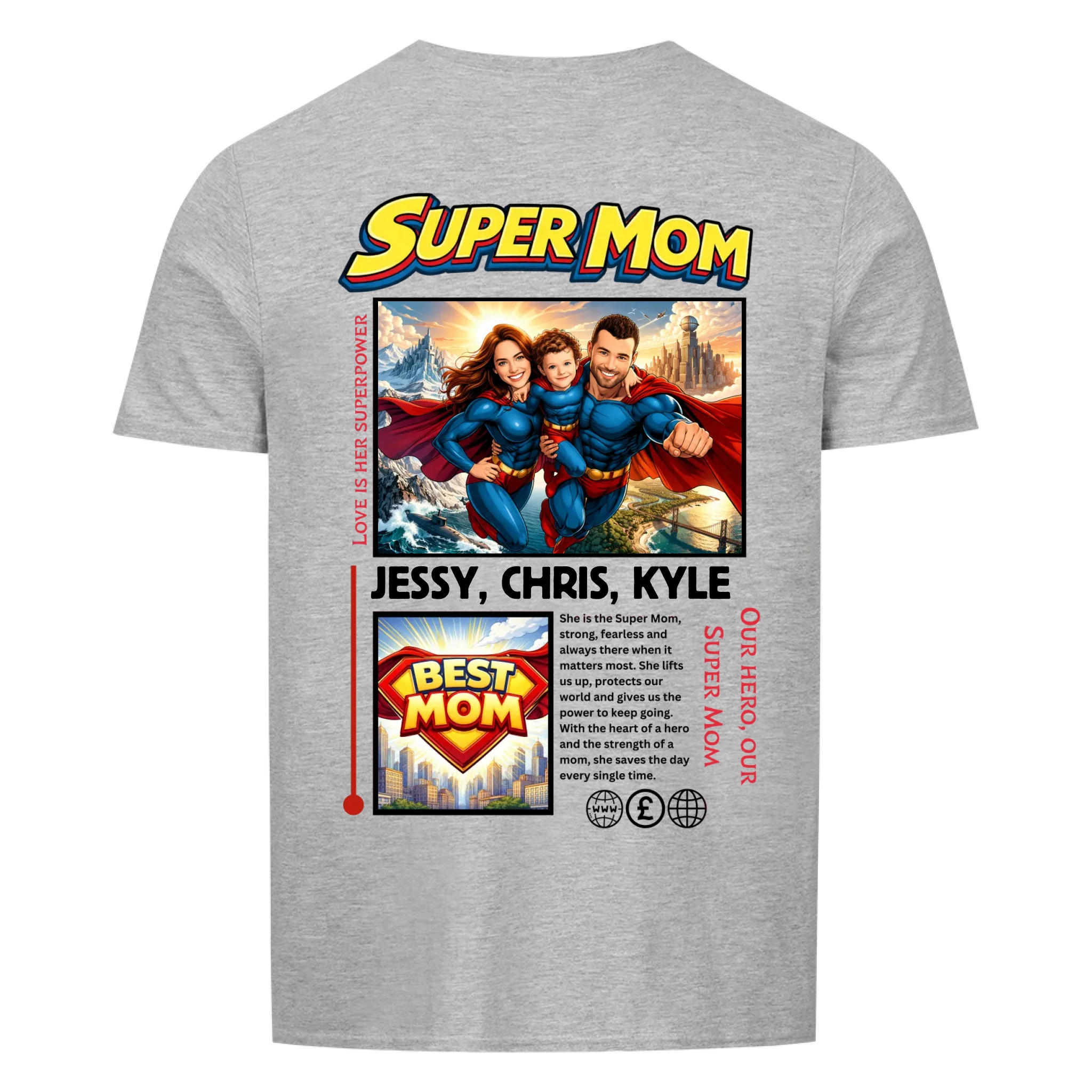SUPER MOM - custom made (upload)