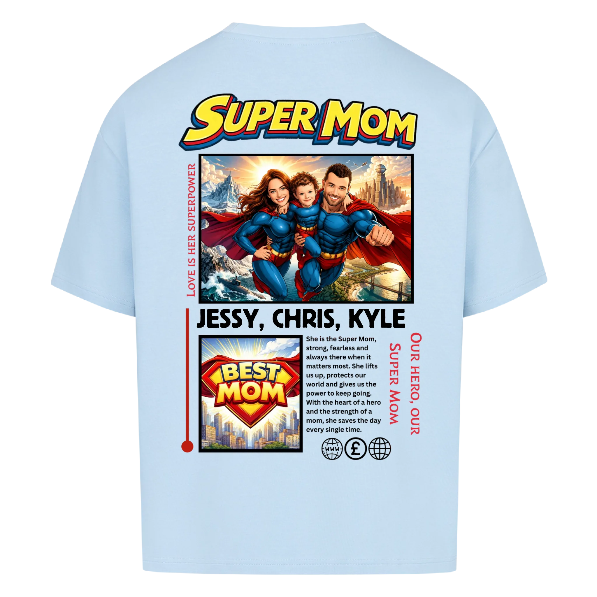SUPER MOM - custom made (upload)