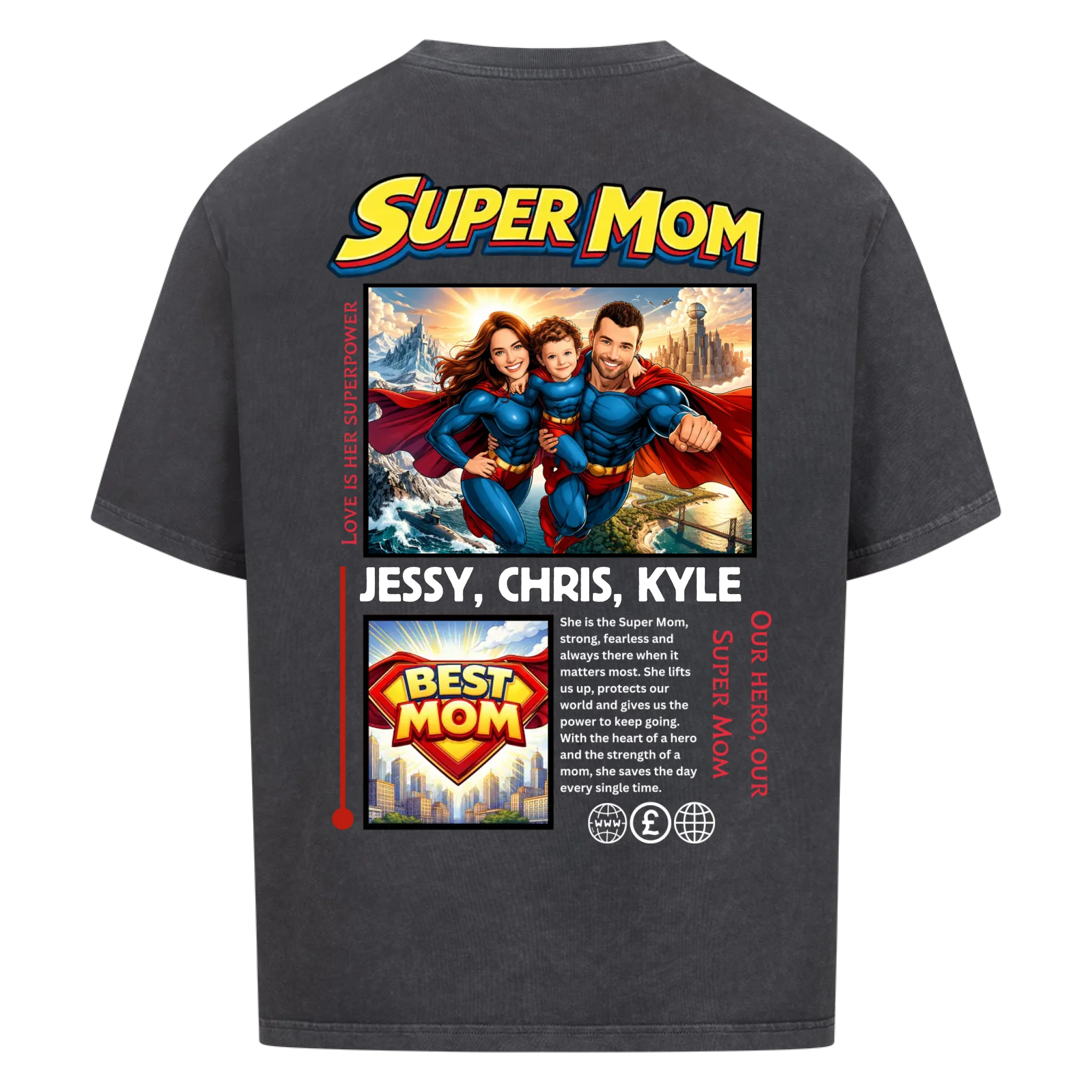 SUPER MOM - custom made (upload)