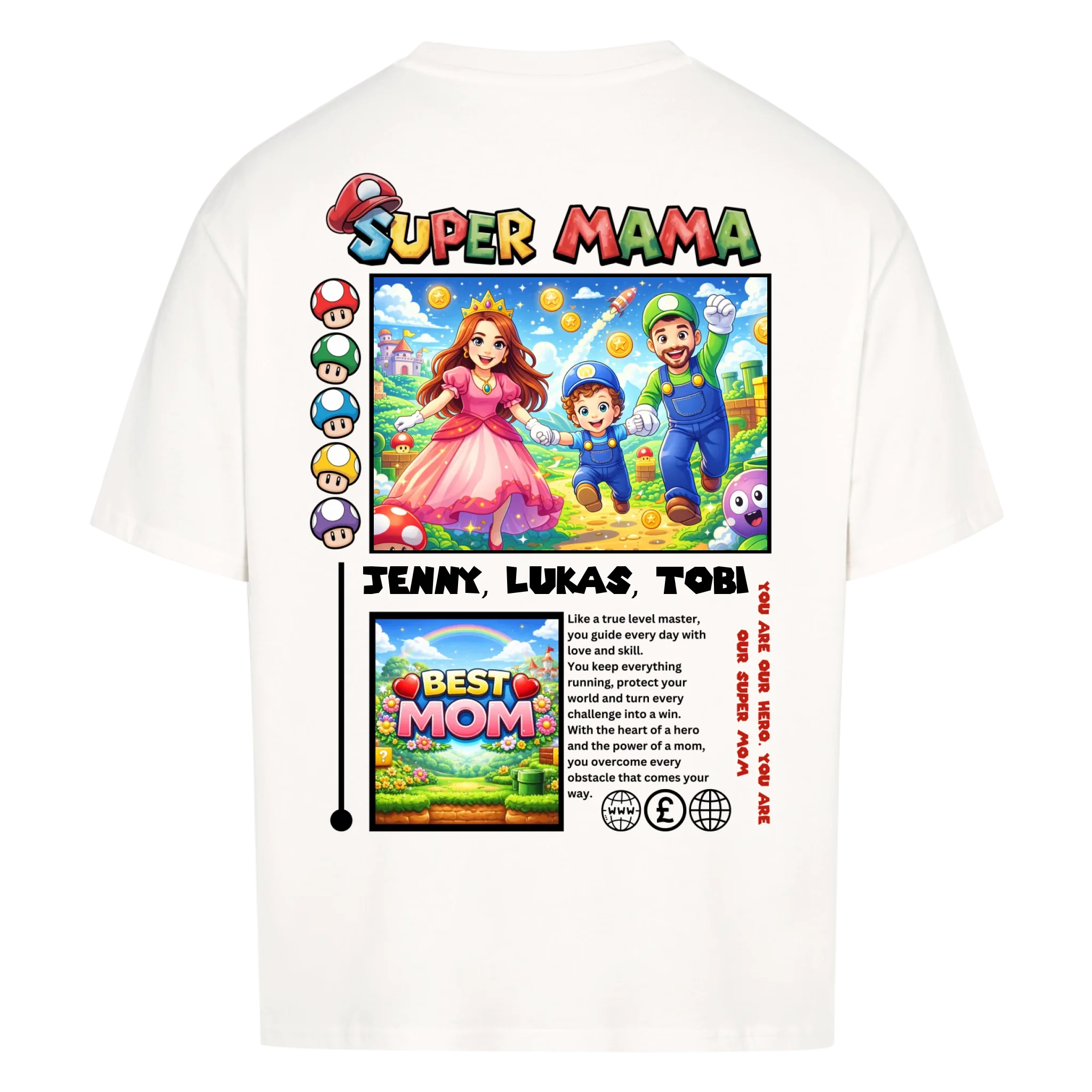 SUPER MAMA - personalisierbar 2