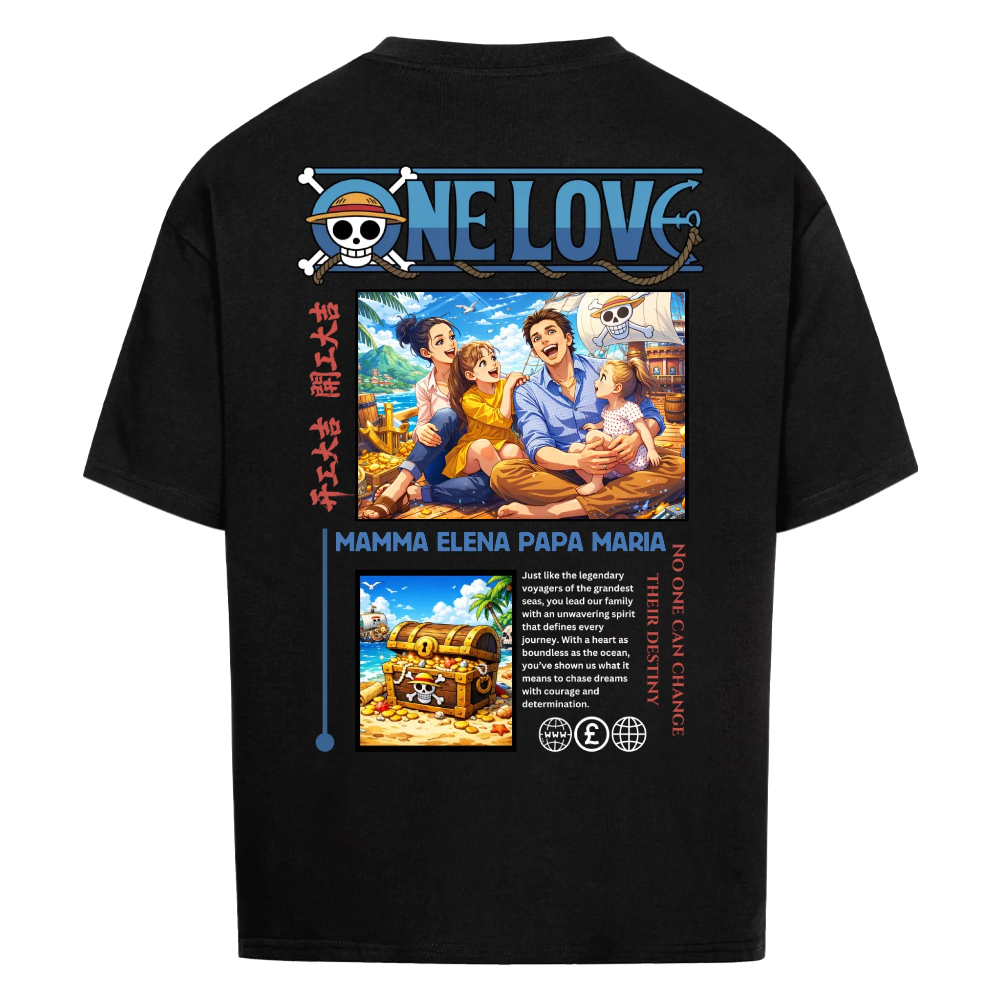 ONE LOVE (per la mamma) - Personalizzabile