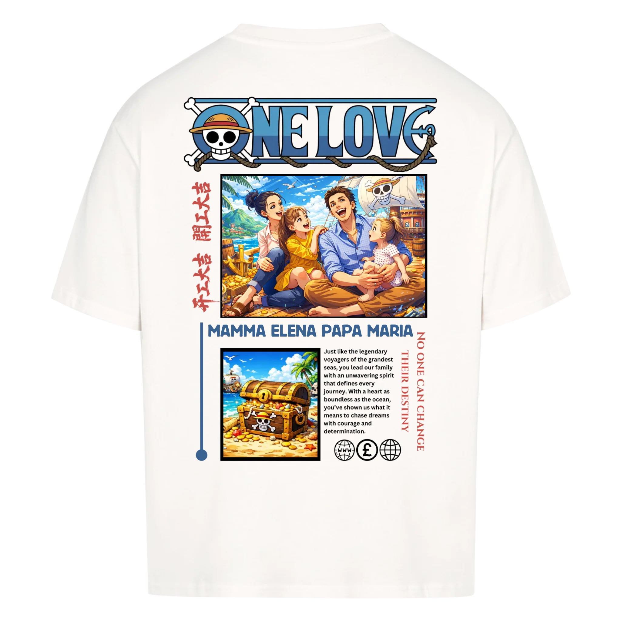 ONE LOVE (per la mamma) - Personalizzabile
