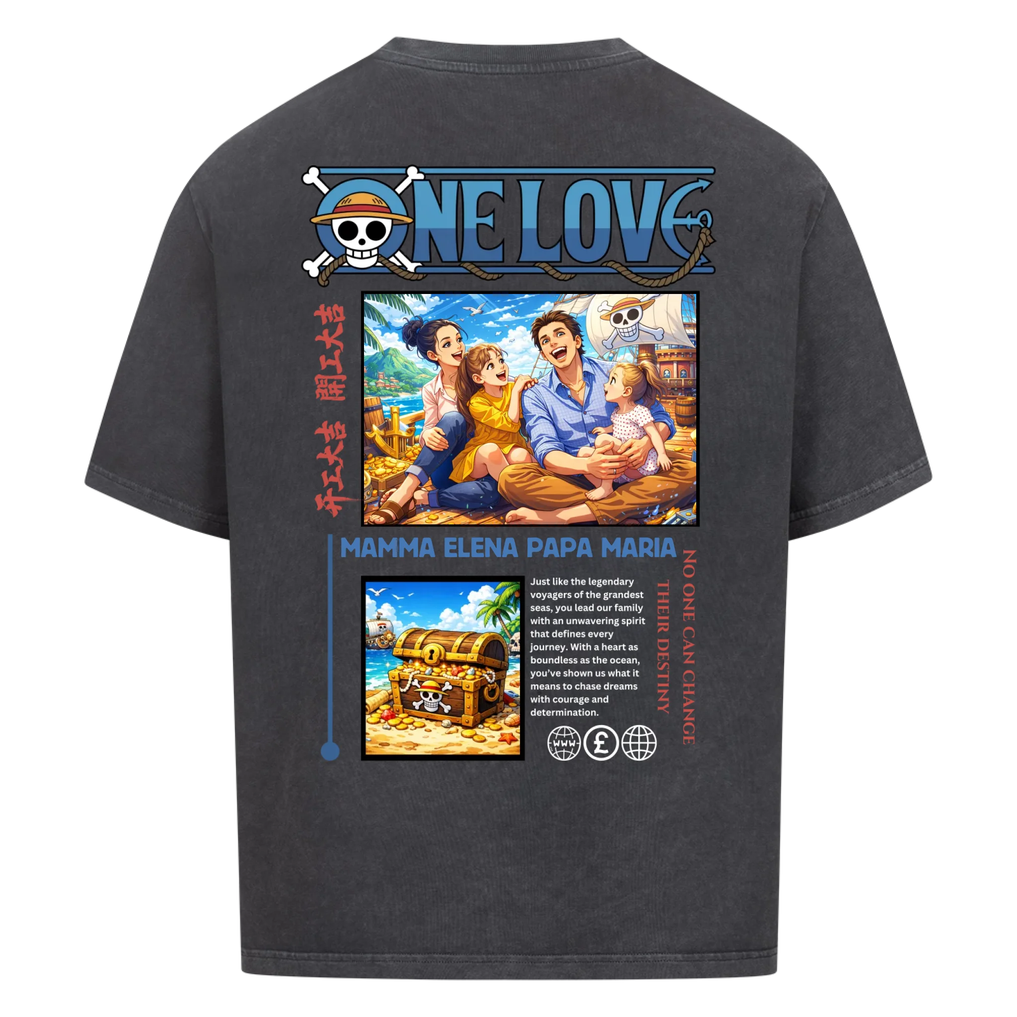 ONE LOVE (per la mamma) - Personalizzabile