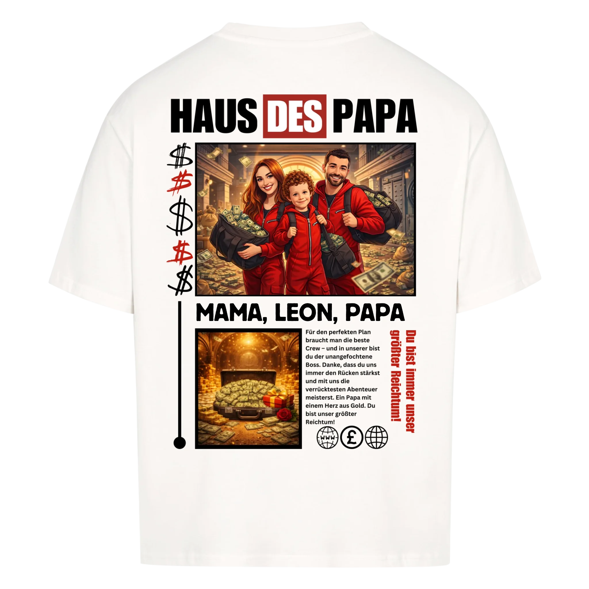 Haus des Papa - personalisierbar