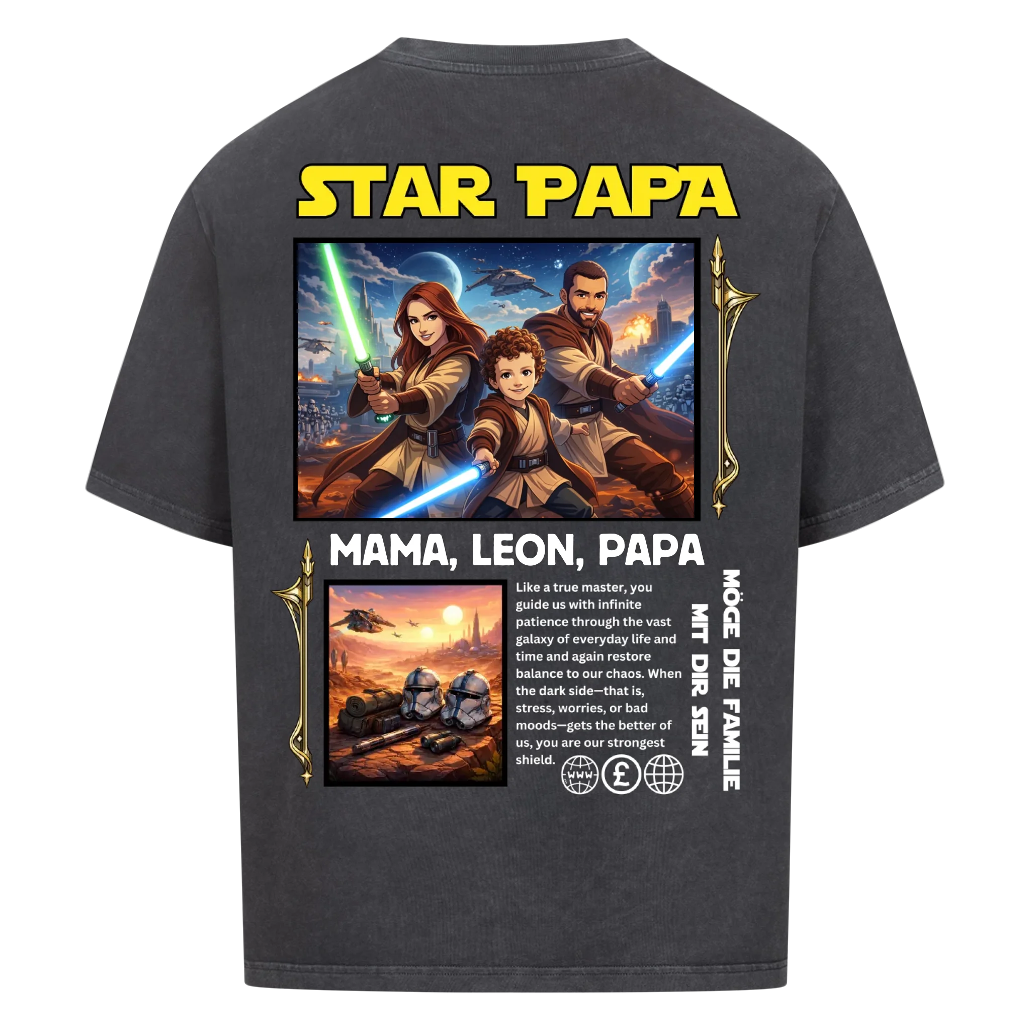 Star Papa - personalisierbar