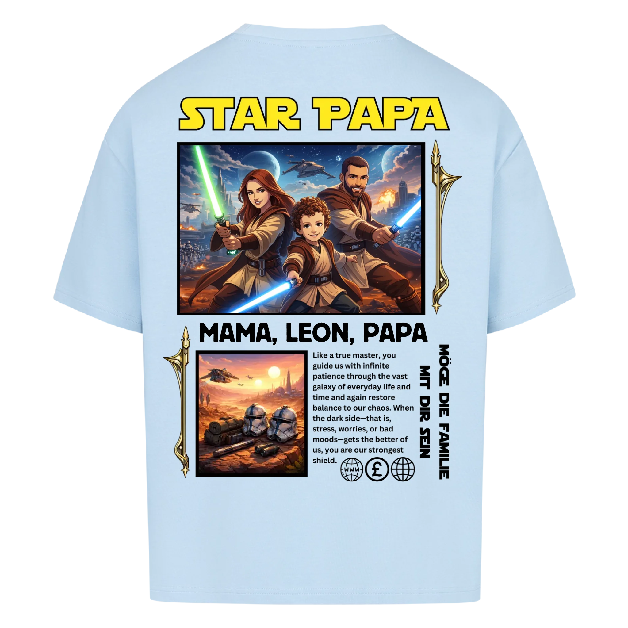 Star Papa - personalisierbar