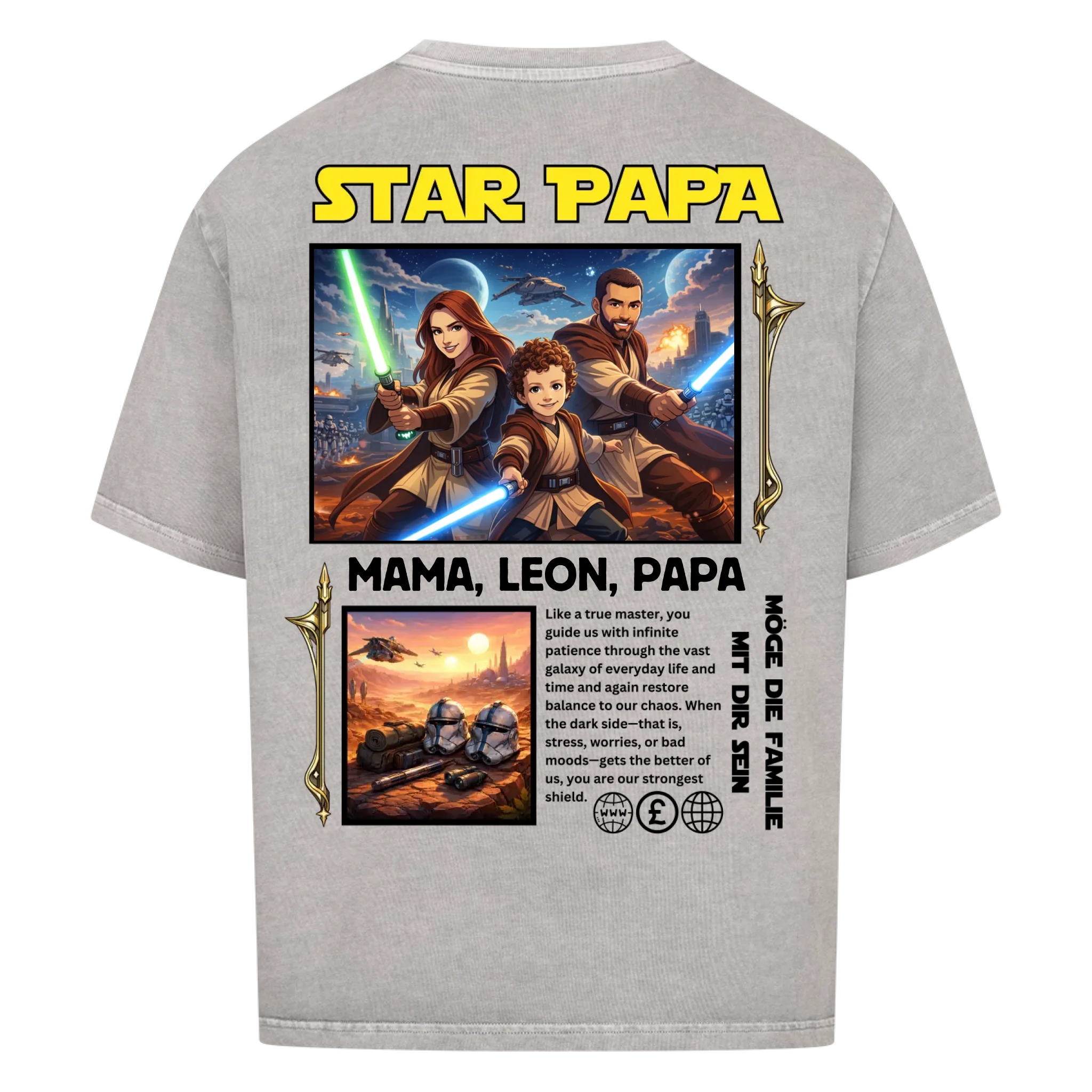 Star Papa - personalisierbar